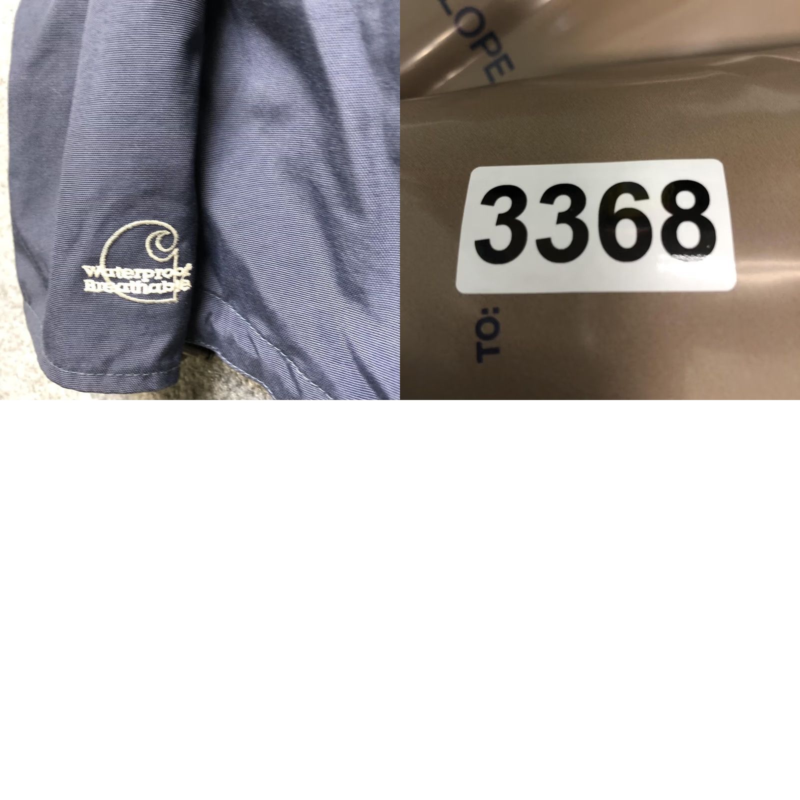 Carhartt Carhartt Jacket Mens Medium Blue Nylon Waterproof Lined Full Zip Workwear J162 Size US M / EU 48-50 / 2 - 8 Thumbnail