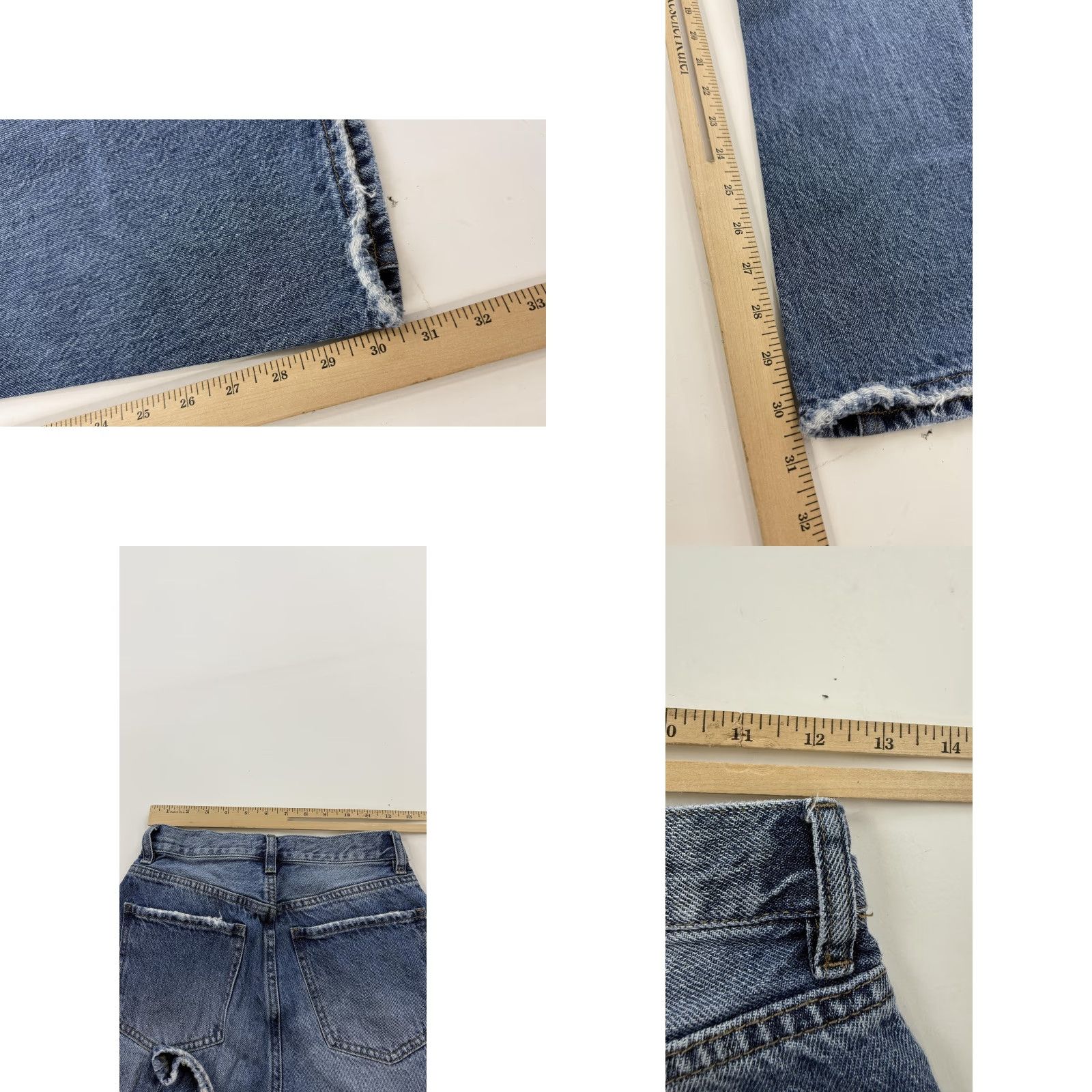 Pacsun Pacsun Jeans Womens 26 Blue High Rise Bootcut Distressed Ripped Denim Flare Size 26" / US 2 / IT 38 - 8 Thumbnail