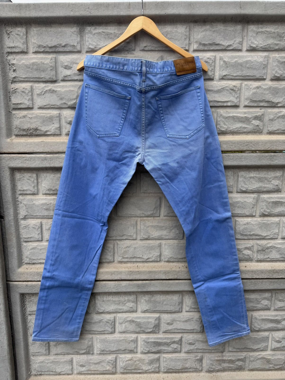 Burberry Burberry Brit Cloud Blue Denim Pants Y2K Size US 36 / EU 52 - 1 Thumbnail