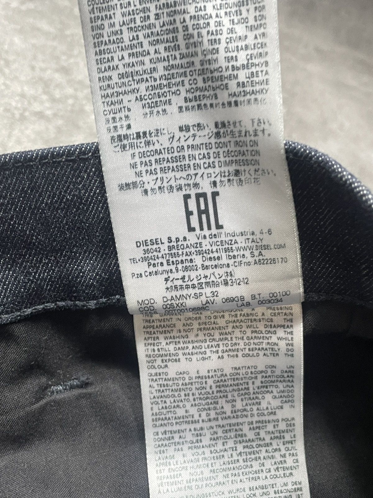 Diesel 🔥RARE🔥Diesel Vintage Y2K Pants Denim Baggy Rare Size US 32 / EU 48 - 14 Thumbnail