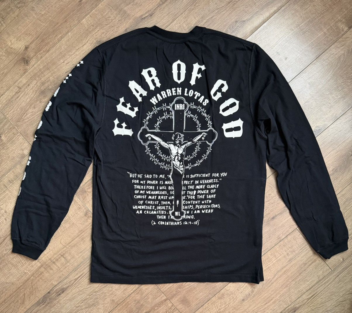 FEAR OF GOD x Warren Lotas Heavy Jersey Long Sleeve Tee