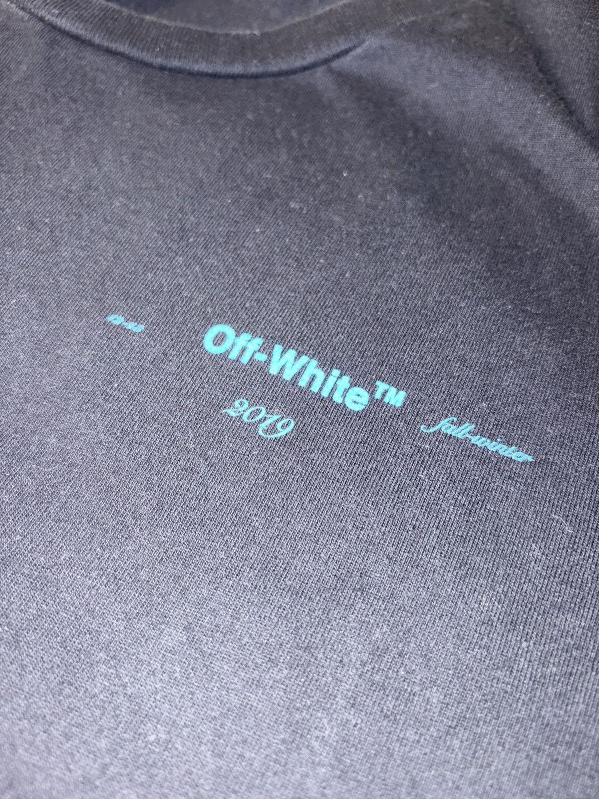 Off-White OFF-WHITE 2019 FW Tee Size US L / EU 52-54 / 3 - 2 Thumbnail