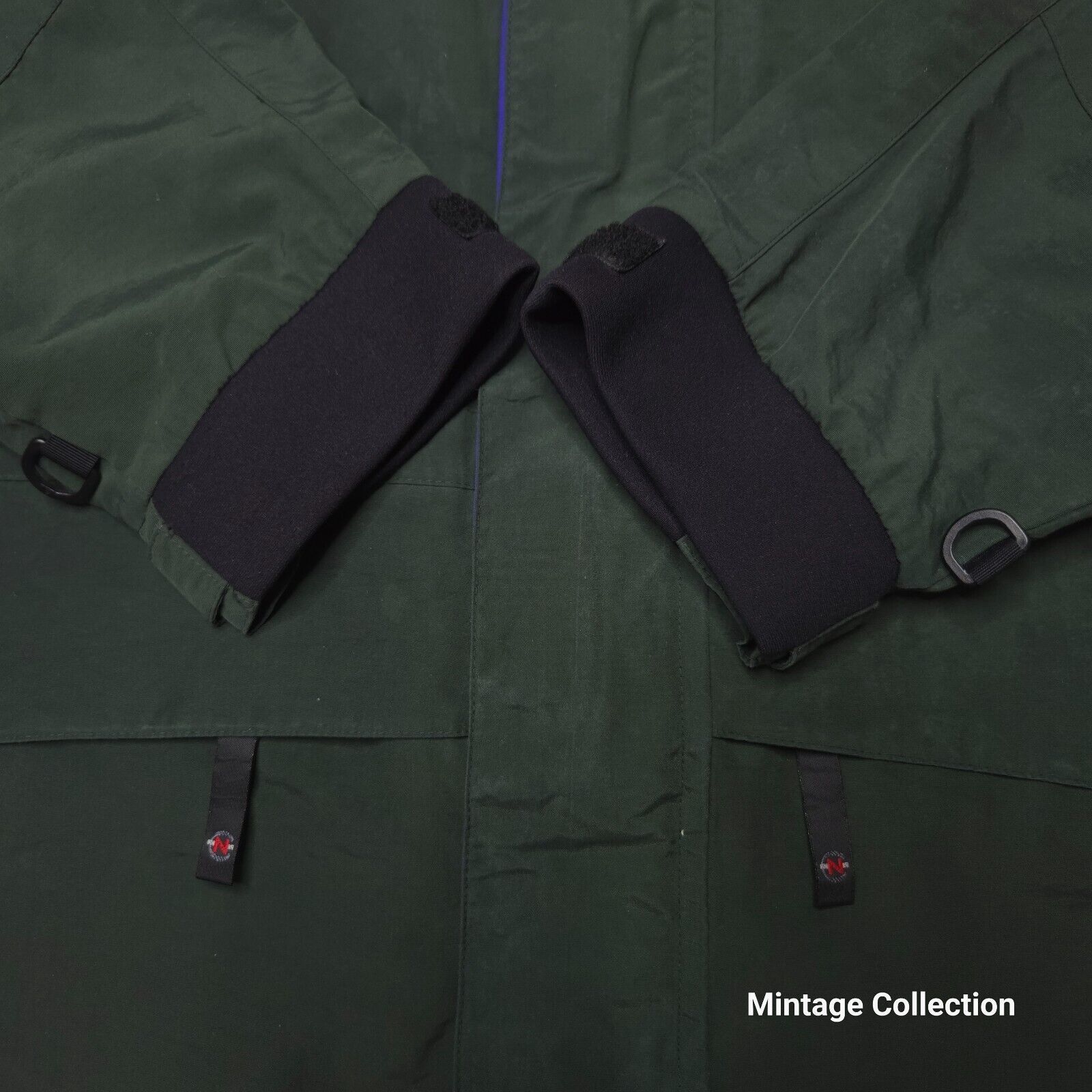 Nautica VINTAGE NAUTICA COMPETITION SNOW SKI FULL ZIP GREEN JACKET L Size US L / EU 52-54 / 3 - 5 Thumbnail