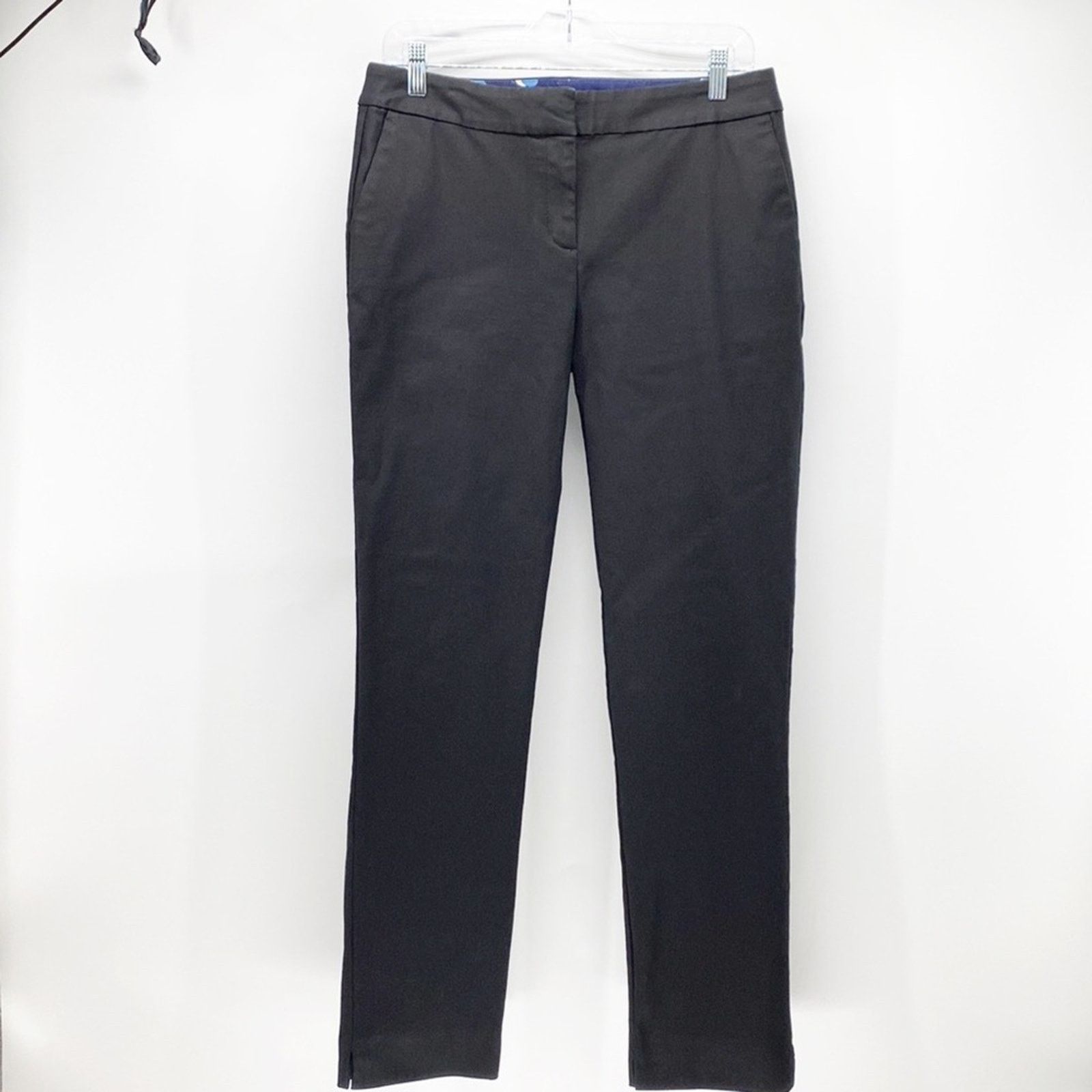 Boden Boden black split ankle high waisted straight leg sz 6 Size 28" / US 6 / IT 42 - 1 Thumbnail