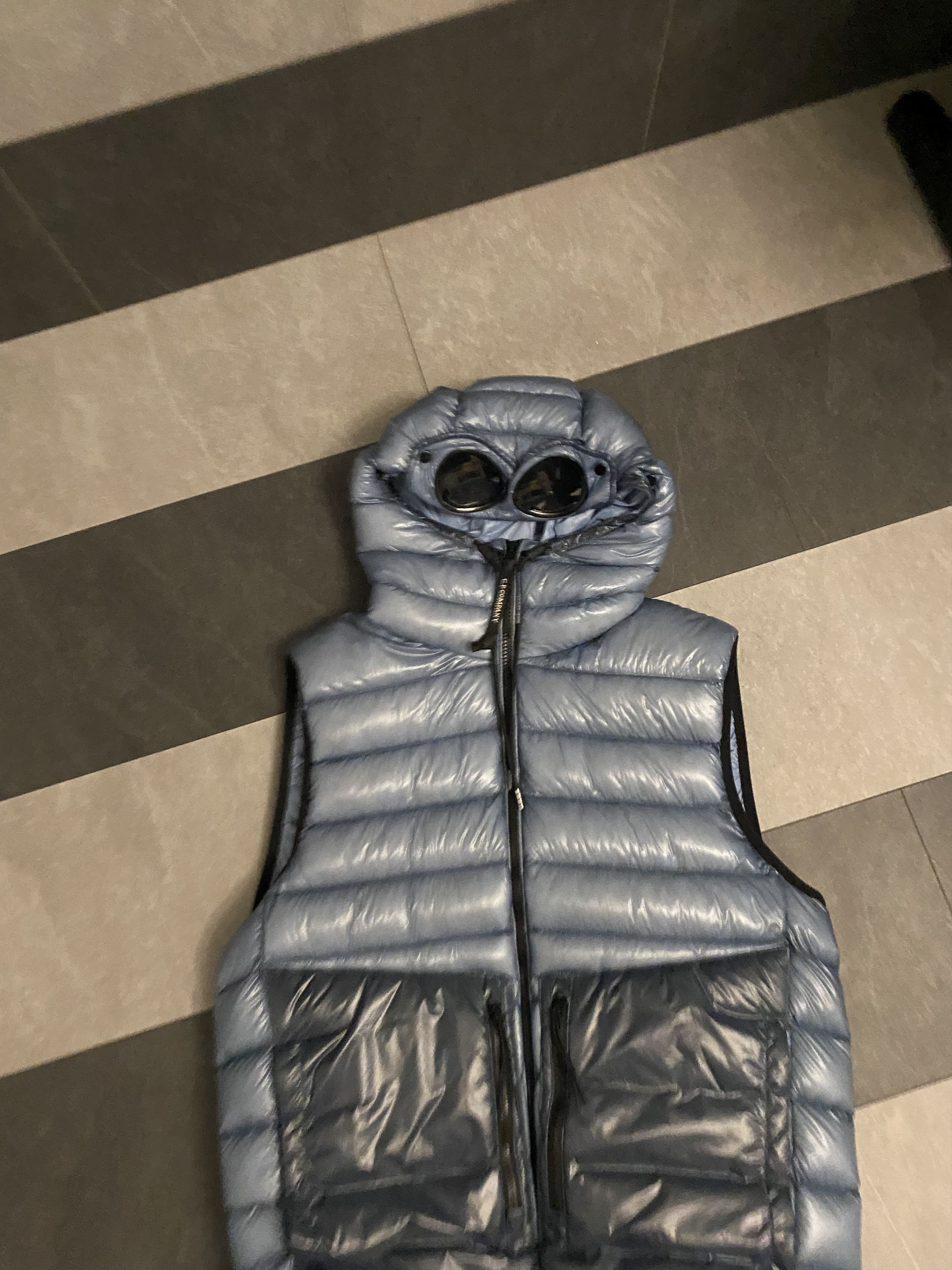 トップス C.P. COMPANY TAYLON P MIXED UTILITY VEST C.p. Company Taylon P Mixed Utility Vest In Black | ModeSens