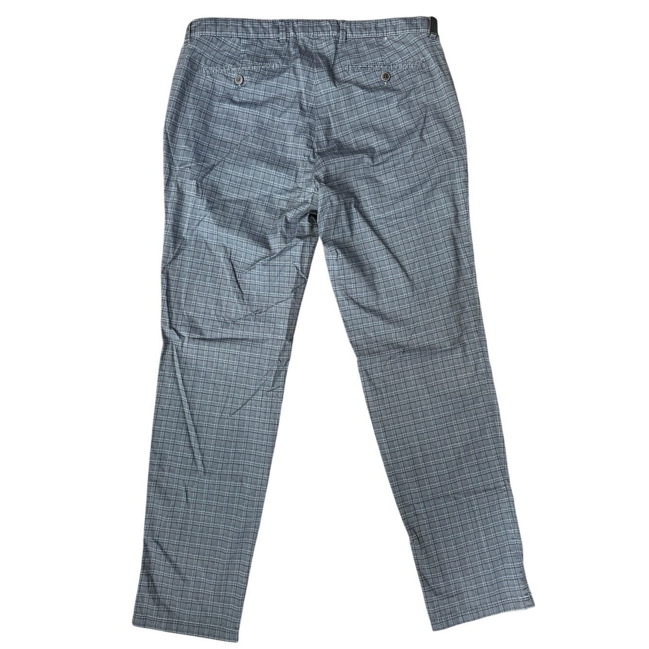 BRAX Brax Feel Good Felix Men's Plaid Stretch Cotton Chino Pants Size US 38 / EU 54 - 4 Thumbnail