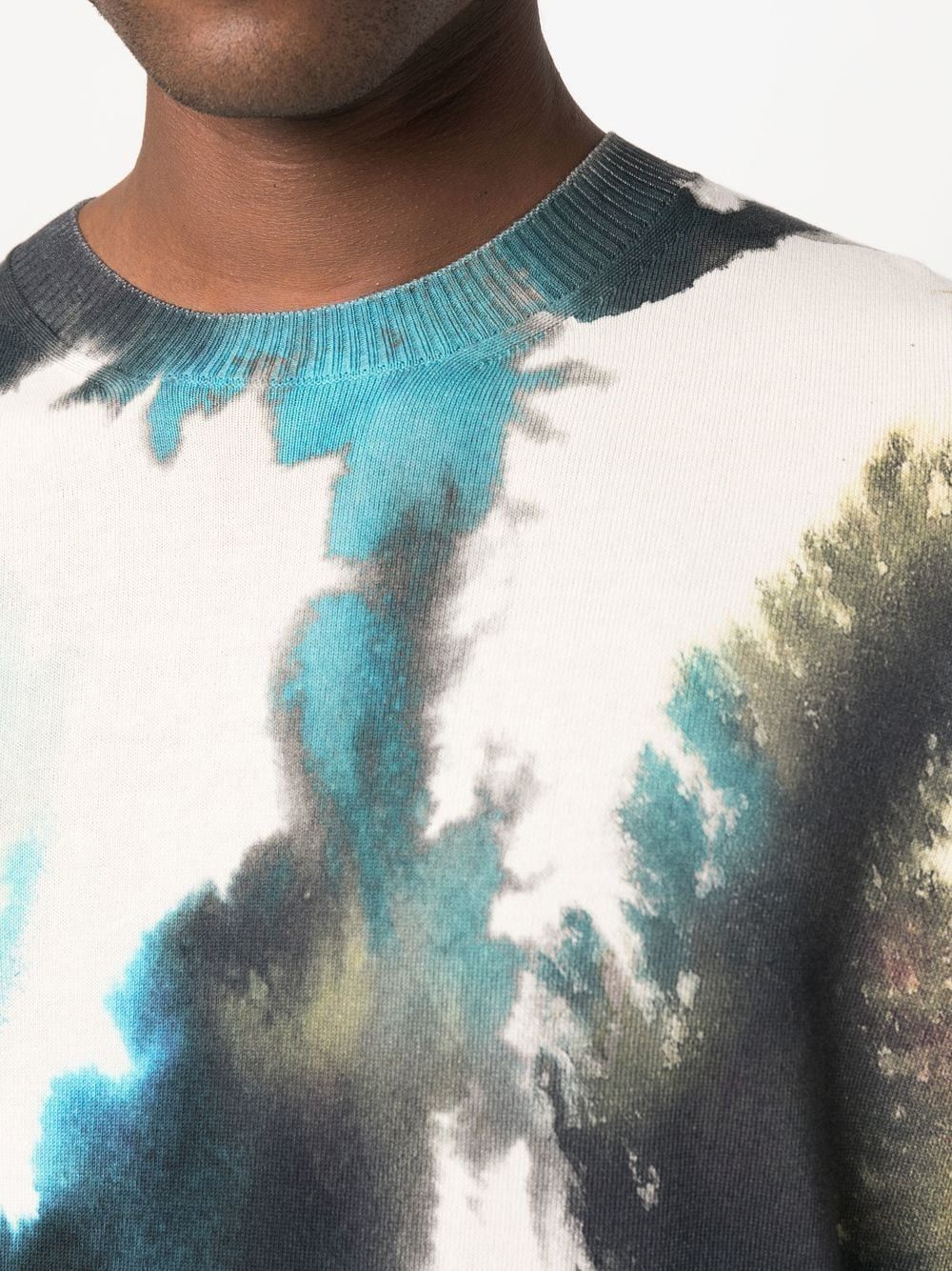 Alexander McQueen o1y1024 Sweater In Midnight Blue Size US L / EU 52-54 / 3 - 5 Thumbnail