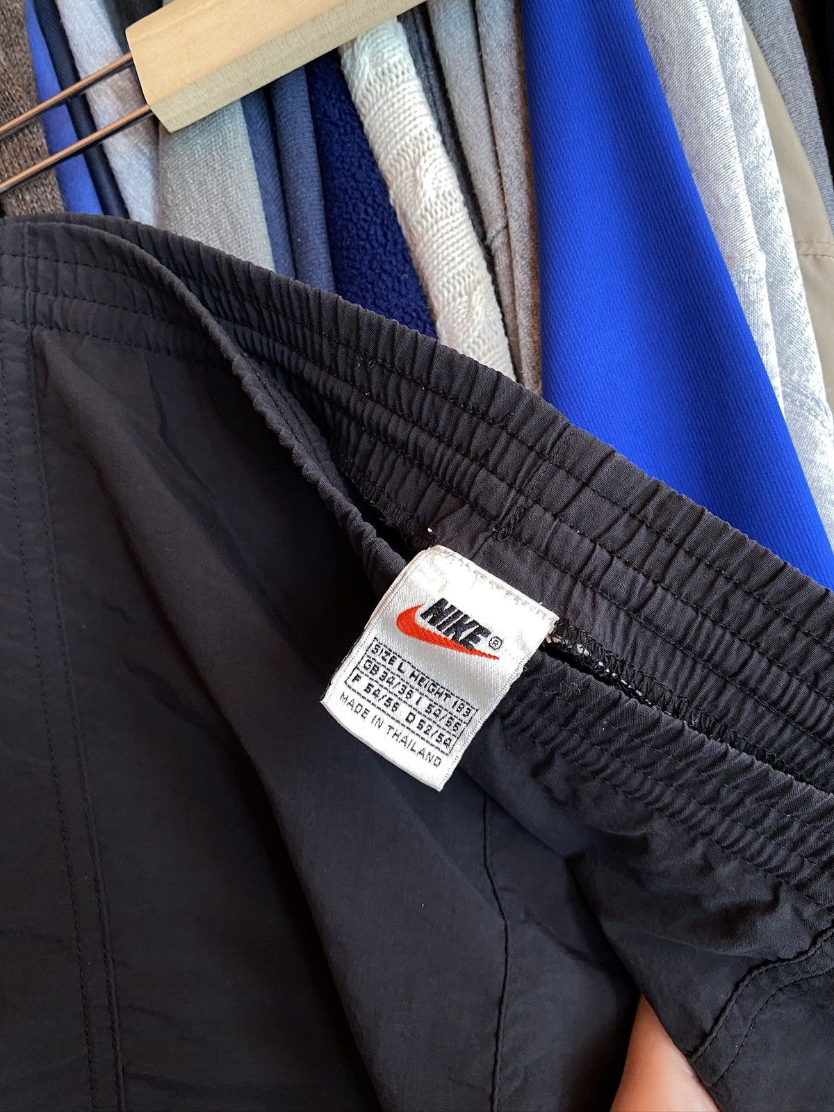 Nike VINTAGE NIKE BLACK SHORTS 90s Size US 34 / EU 50 - 3 Thumbnail