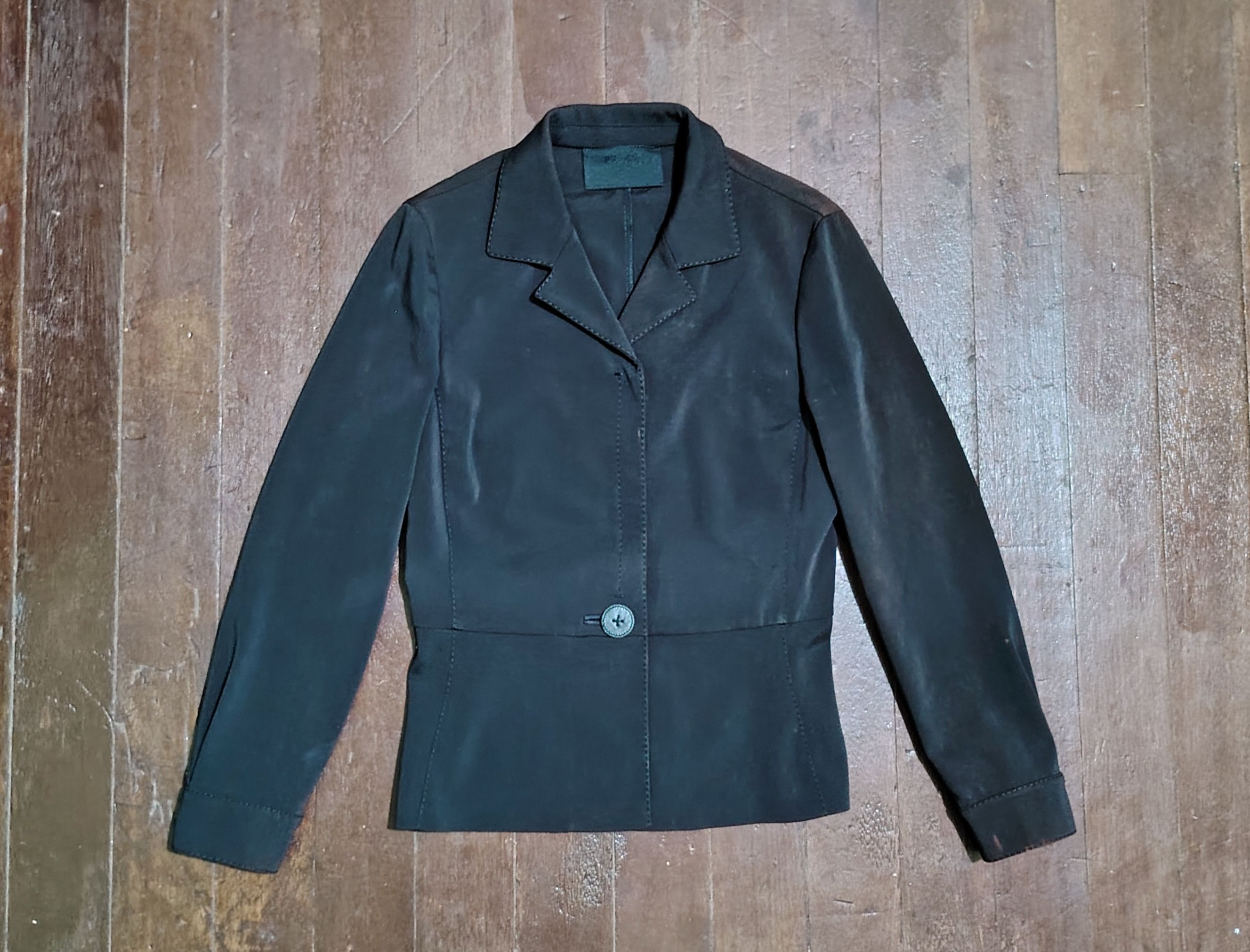 Prada PRADA - Vintage - Tech Blazer Jacket Size M / US 6-8 / IT 42-44 - 1 Thumbnail