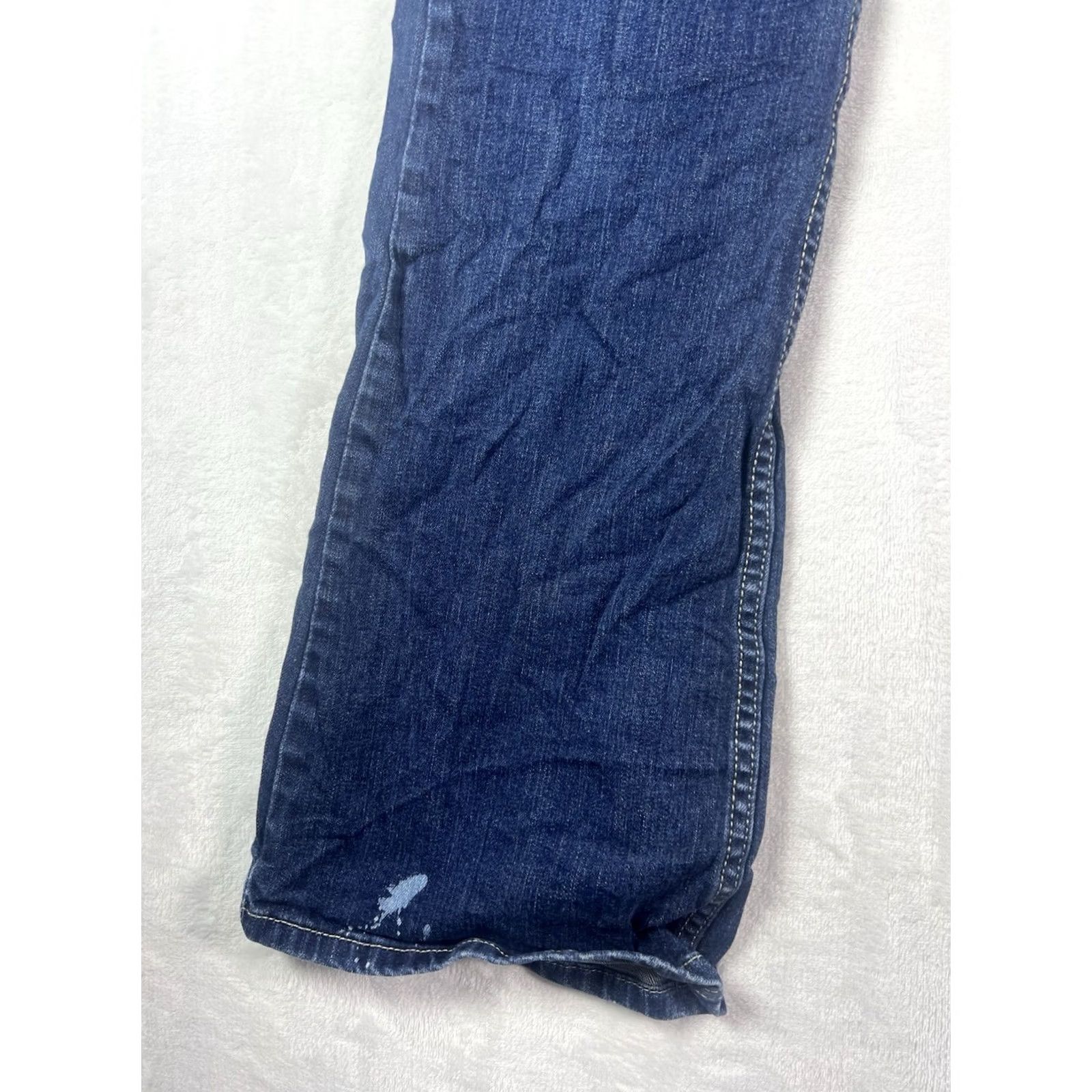 Levi's Levi's 518 Jeans Women's 29x30 Blue Medium Wash Bootcut Slim Regular Size 29" - 3 Thumbnail
