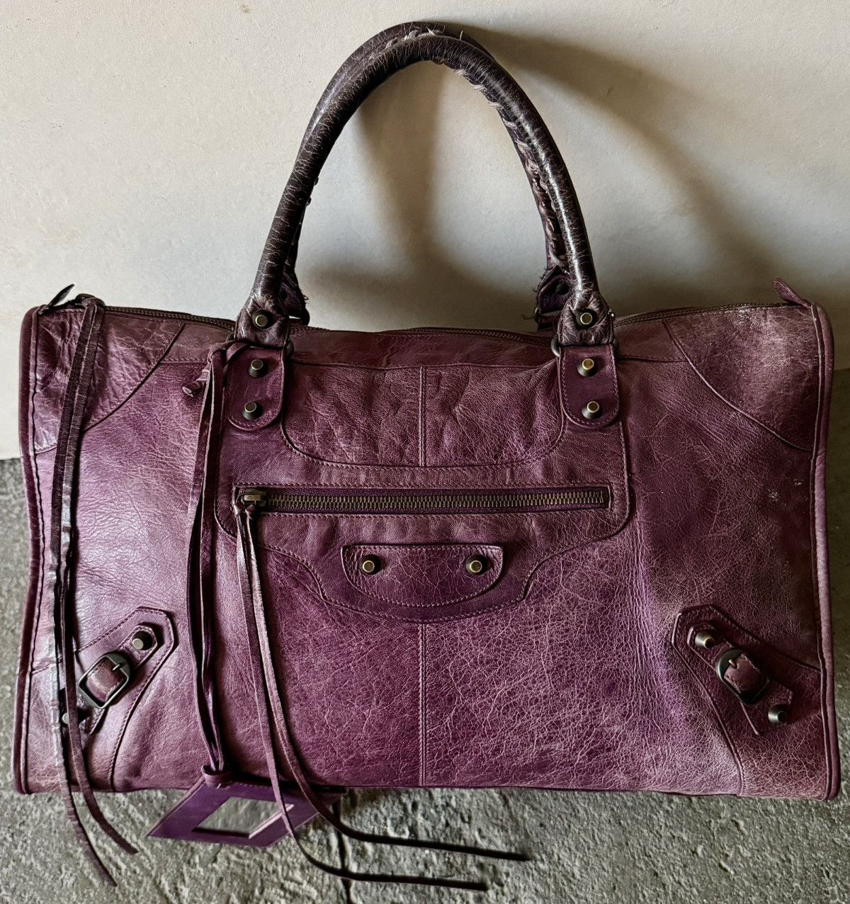 Balenciaga Balenciaga - 2000’s - Classic Le City - Lambskin Work Bag Size ONE SIZE - 15 Thumbnail