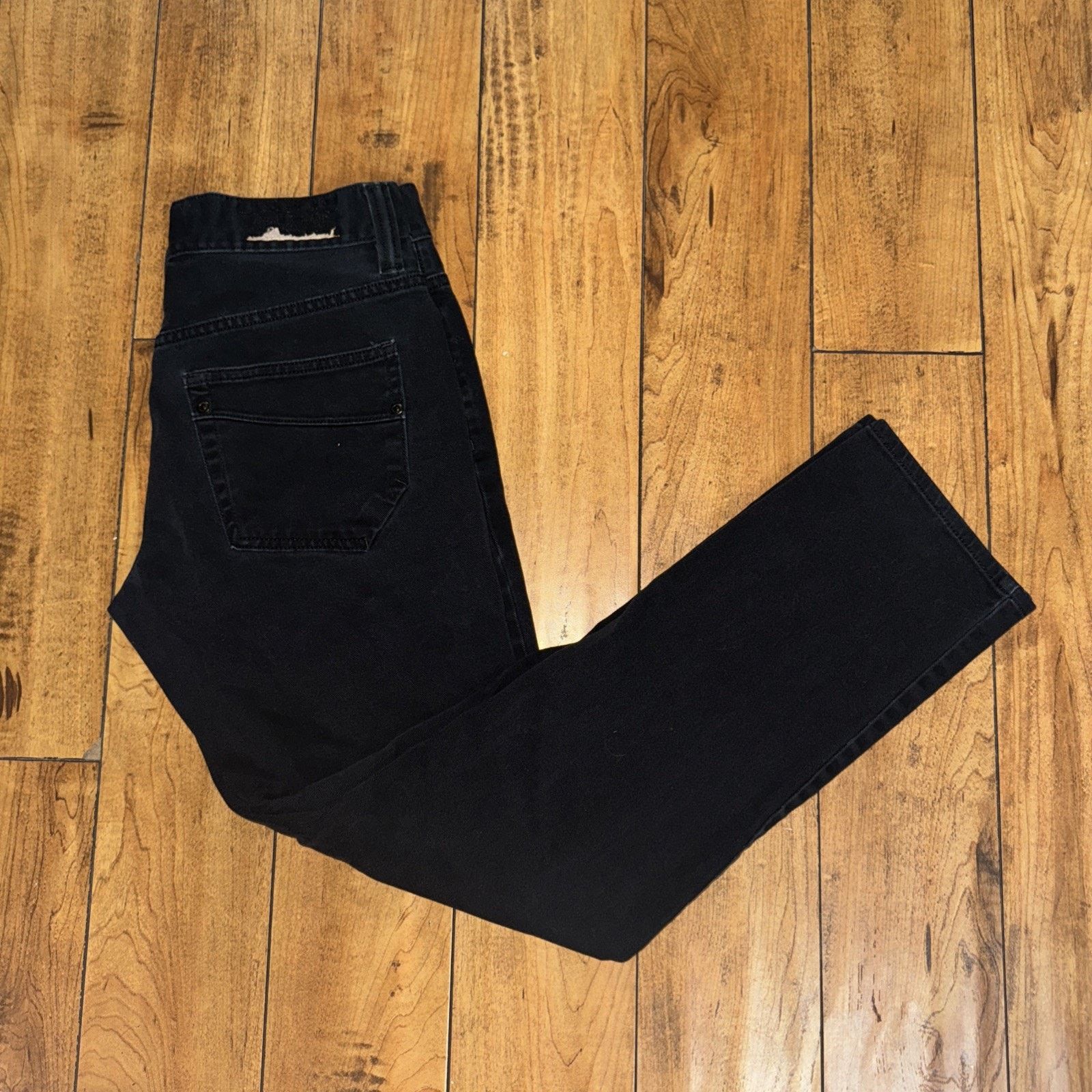 Hawk × Vintage Hawk Skinny Jeans Black 30x30 Tony Hawk Skateboarding Size US 30 / EU 46 - 1 Thumbnail