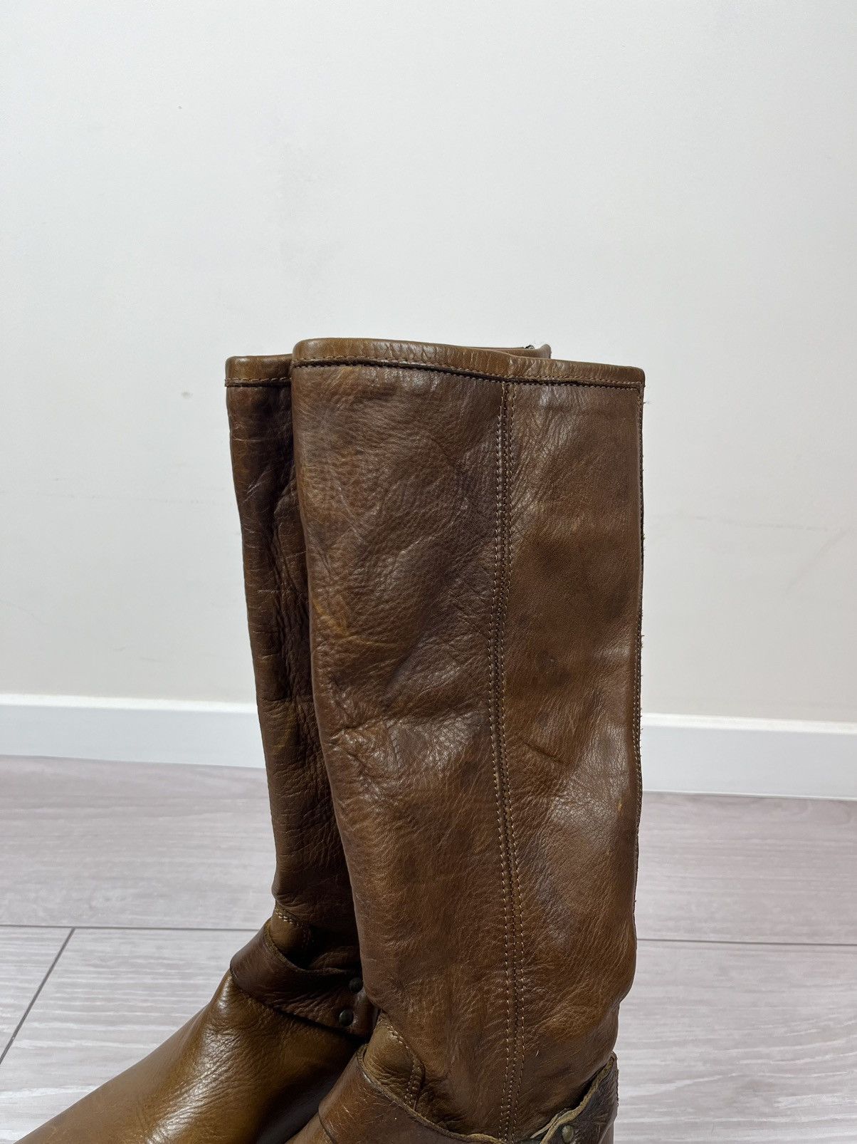 Frye Frye USA Melissa Brown Leather High Womens Boots Size US 7 / IT 37 - 5 Thumbnail