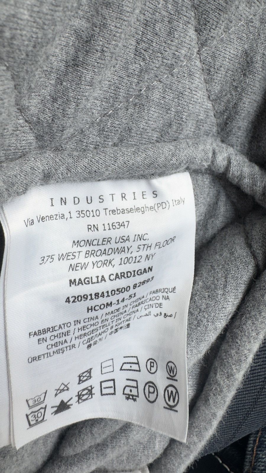 Moncler RARE 2015 Moncler maglia cardigan hoodie Size US S / EU 44-46 / 1 - 7 Thumbnail