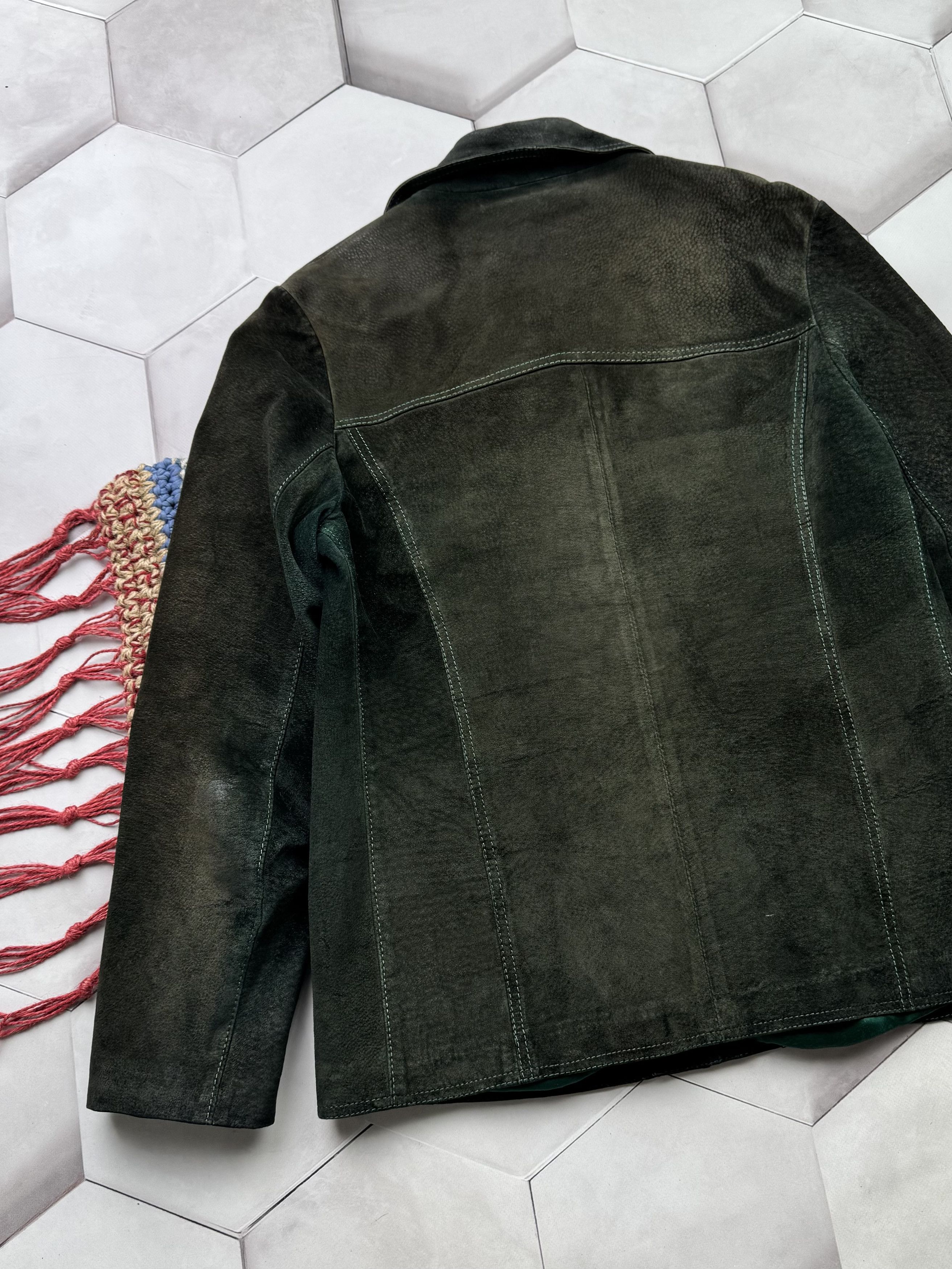Genuine Leather Vintage Suede Leather Jacket Size US S / EU 44-46 / 1 - 17 Thumbnail