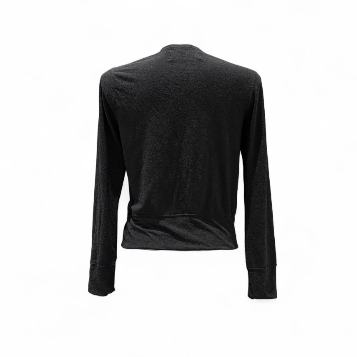 Share Spirit Homme Share Spirit Black Fur Trim Cardigan (Size 38) Size S / US 4 / IT 40 - 3 Thumbnail