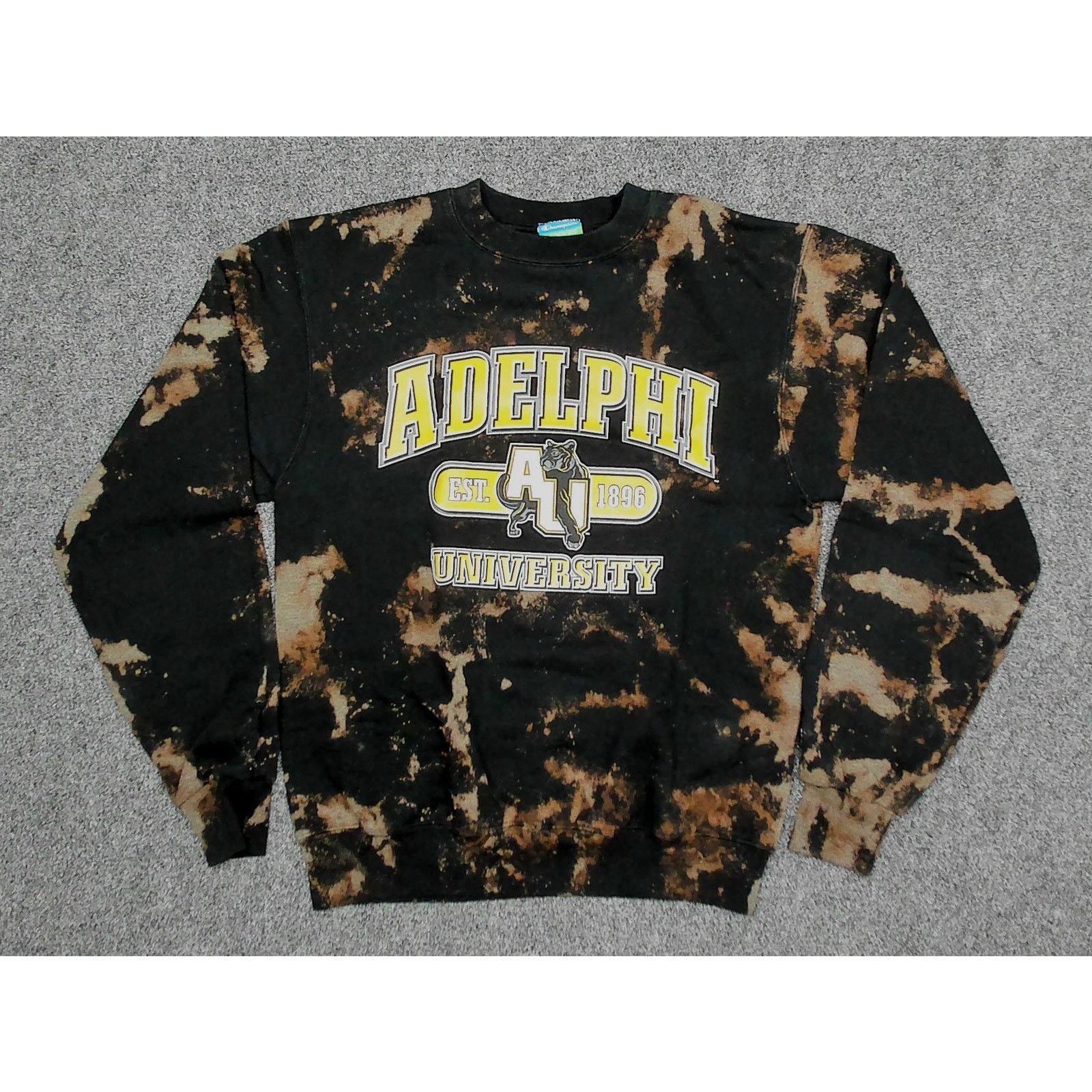 Champion Champion Y2K Custom Bleach Tie Dye Adelphi Oversized Small Size US S / EU 44-46 / 1 - 3 Thumbnail