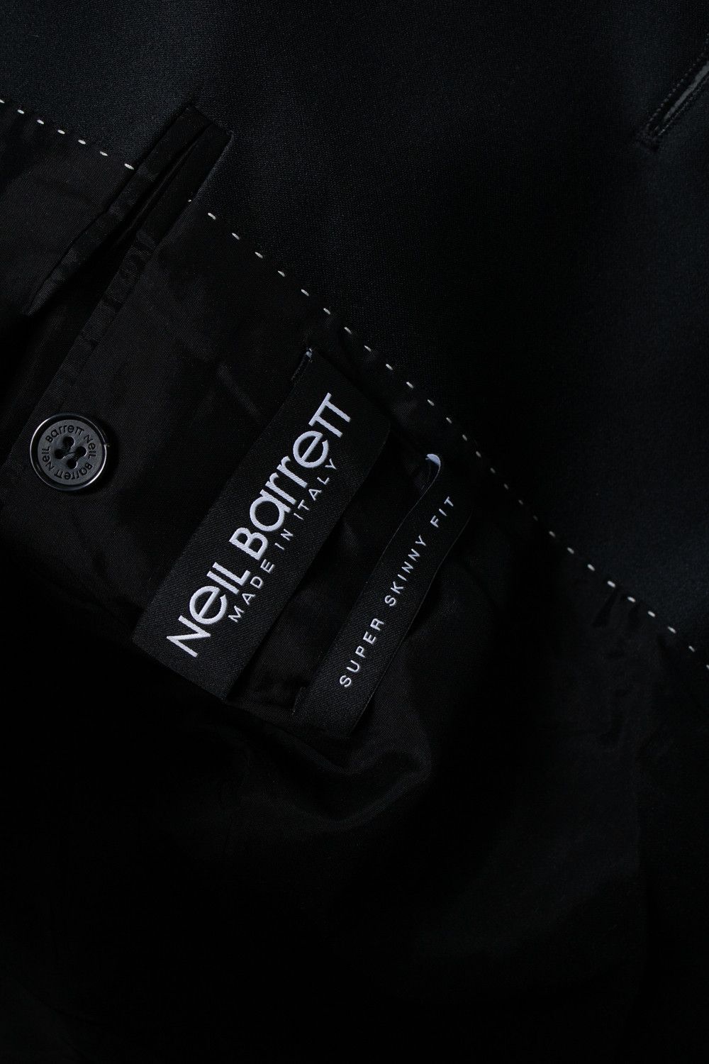 Neil Barrett Neil barret, black structured blazer jacket Size 52R - 6 Thumbnail