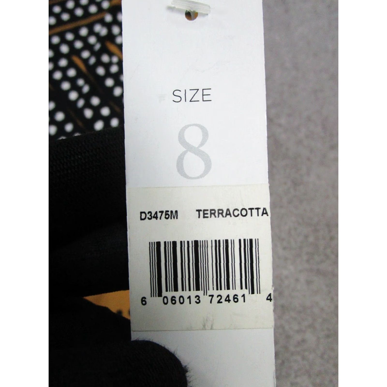 Donna Morgan Donna Morgan Dress Womens 8 Brown Black Bodycon New Size M / US 6-8 / IT 42-44 - 3 Thumbnail