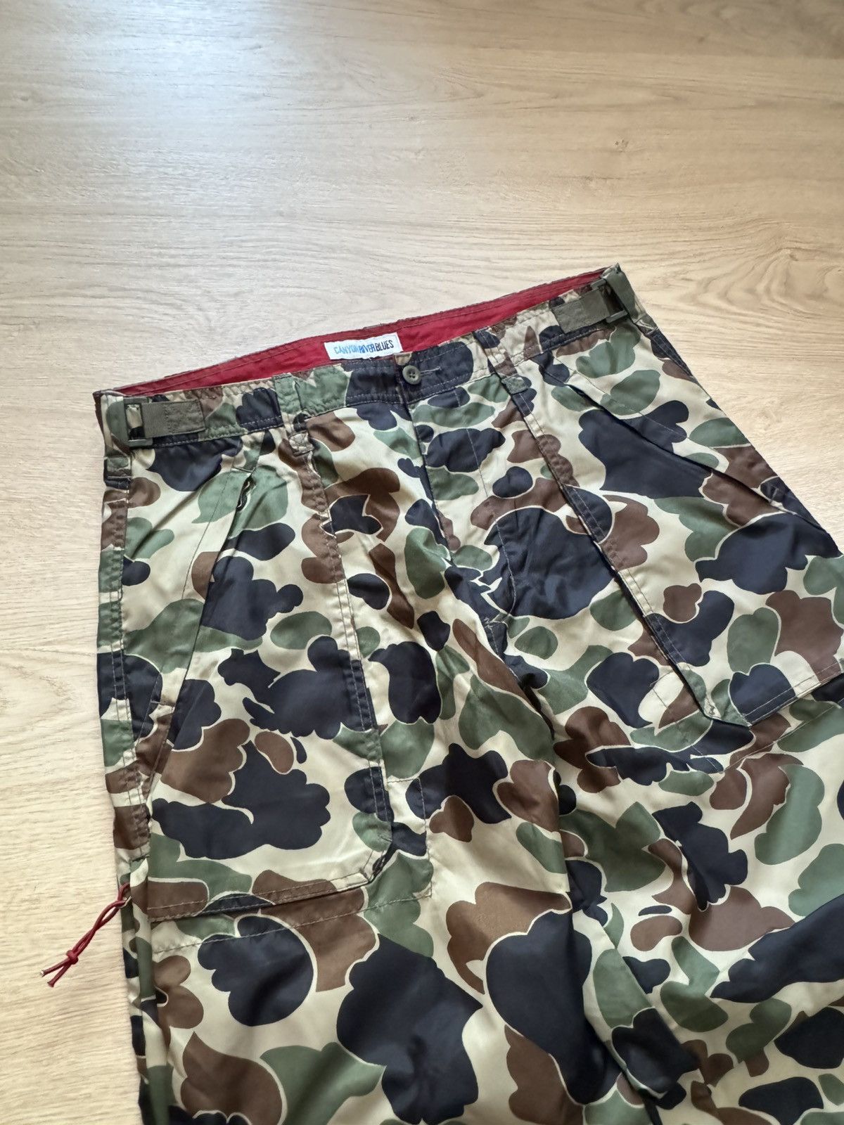 Japanese Brand Vintage Canyon River Blues y2k Camo Baggy Japanese Pants Size US 36 / EU 52 - 2 Thumbnail