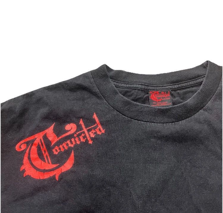 Famous Stars And Straps × Vintage Y2K Convicted Clothing Old Folsom Prison Art Tee Shirt Size US XL / EU 56 / 4 - 4 Thumbnail