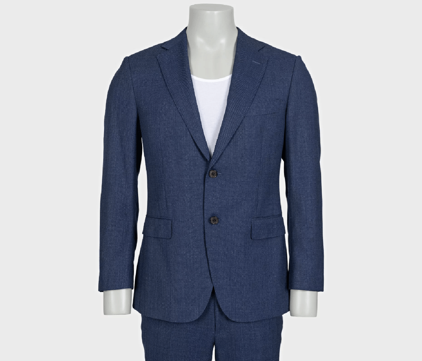 Suitsupply Suitsupply Blue Wool Suit IT50 L Size 50R - 4 Thumbnail