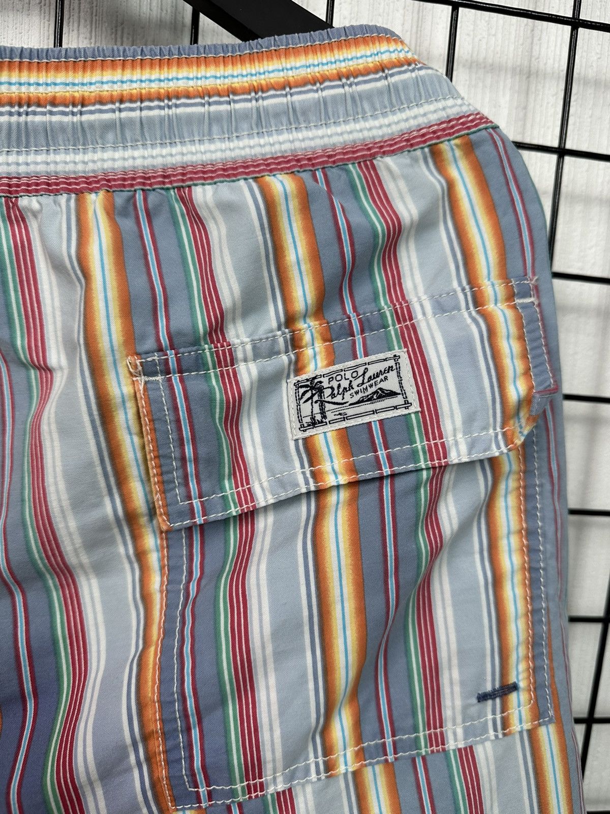 Polo Ralph Lauren × Vintage Vintage Y2K Polo Ralph Lauren Swim Shorts Men L multicolour Size US 34 / EU 50 - 13 Thumbnail