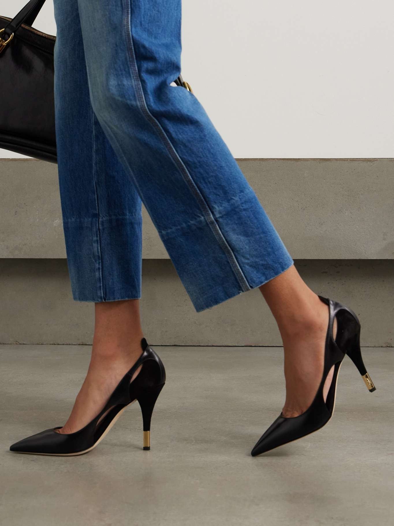 Chloe o1loc1c11025 Saada Pumps in Black Size US 9 / IT 39 - 2 Thumbnail