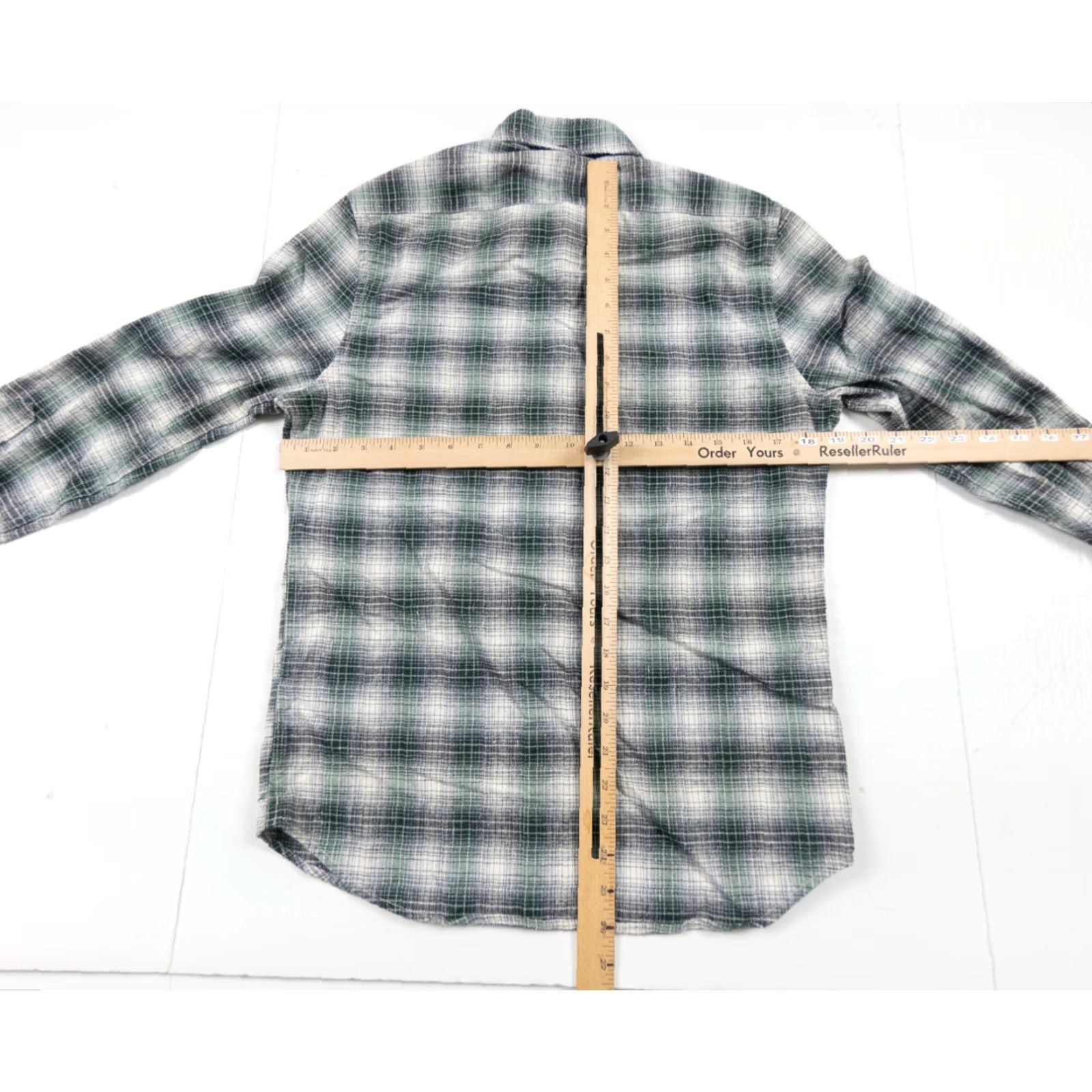 Taylor Stitch Taylor Stitch Shirt Mens 36 Green Button Down Long Sleeve Plaid Collared Casual Button-Up Shirt Men Size US M / EU 48-50 / 2 - 7 Thumbnail