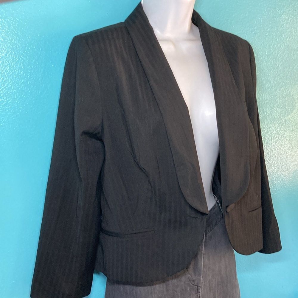Alexander McQueen & Target Collab Size M Crop Blazer Black S