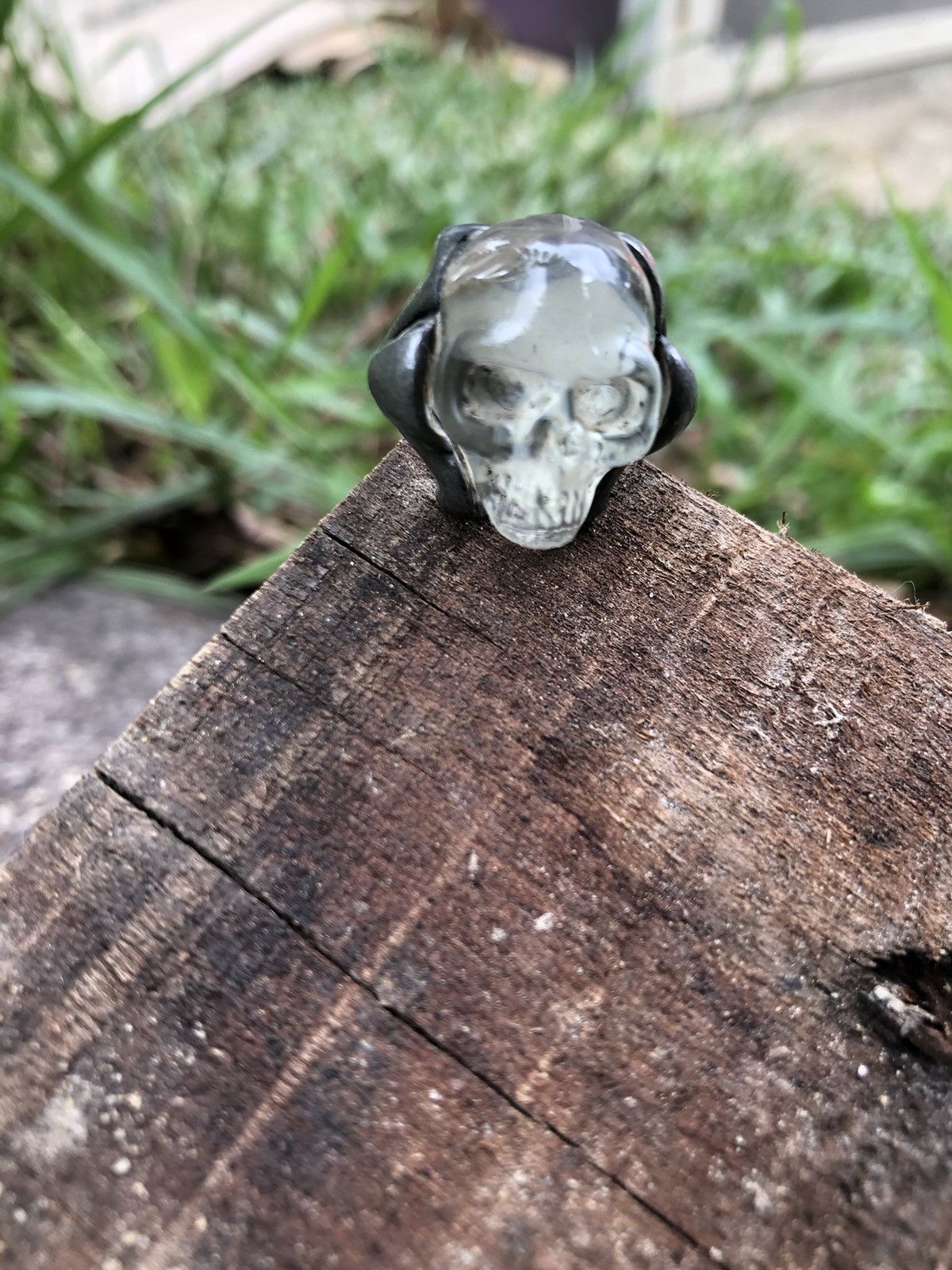 Vintage vintage x alchemy england skull ring Size 42 - 6 Thumbnail