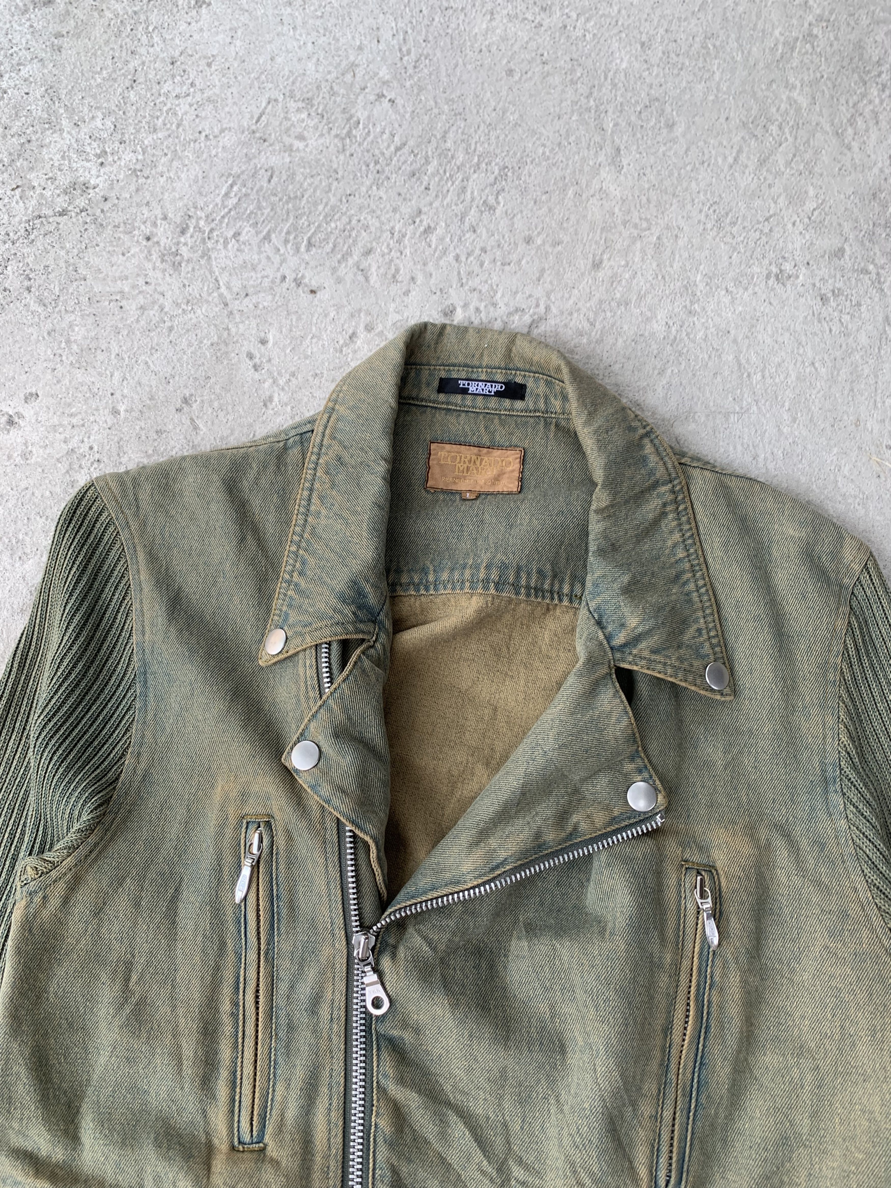 Tornado Mart Tornado mart hybird denim jacket Size US S / EU 44-46 / 1 - 2 Thumbnail