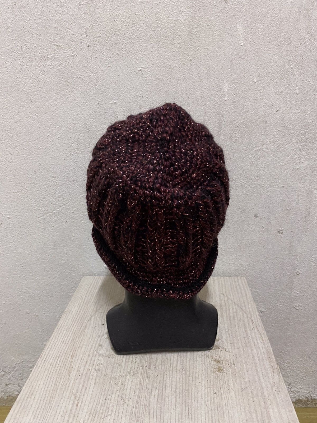 Japanese Brand Rare Design Knit Japanese Brand Beanie Hat Size ONE SIZE - 4 Thumbnail