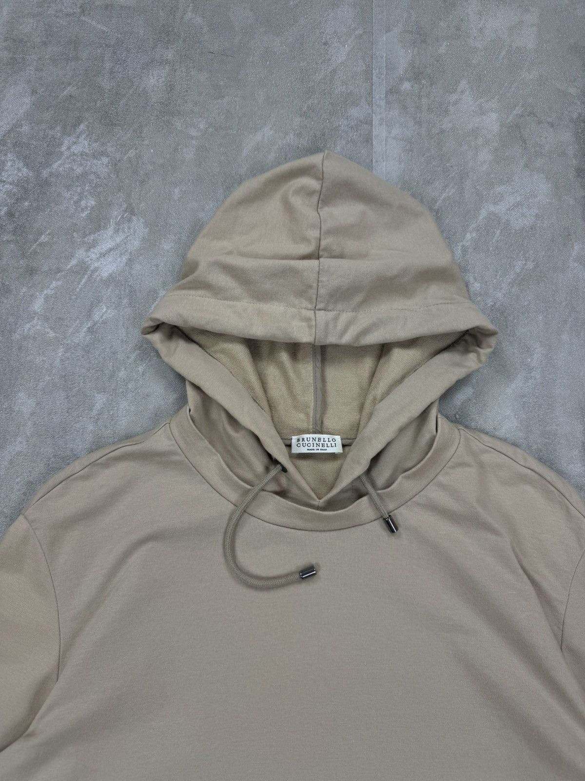 Brunello Cucinelli Brunello Cucinelli hoodie beige pullover Mens size S Size US S / EU 44-46 / 1 - 2 Thumbnail