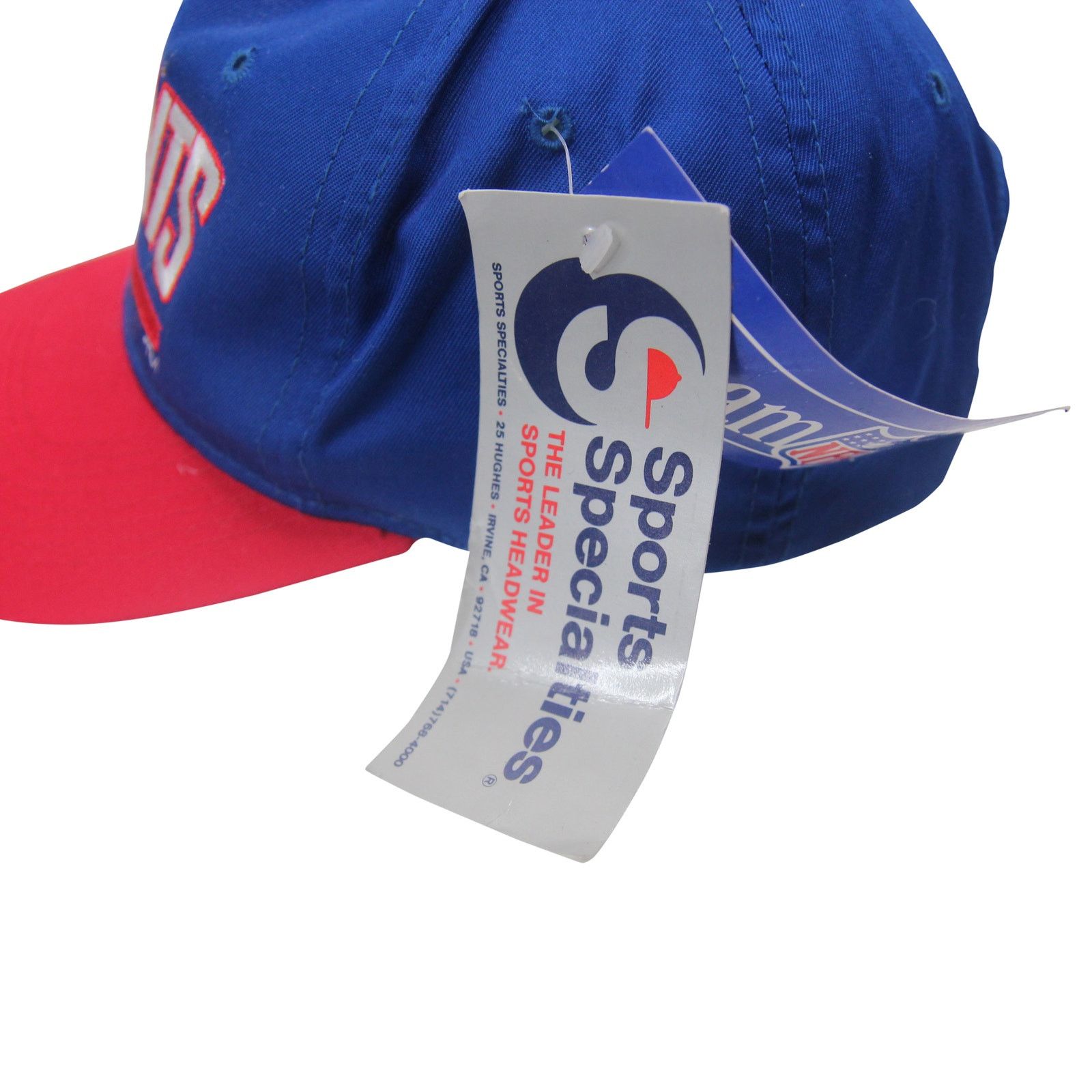 NFL × Sports Specialties × Vintage Vintage Sport Specialties New York Giants Spellout Snapback Size ONE SIZE - 4 Thumbnail