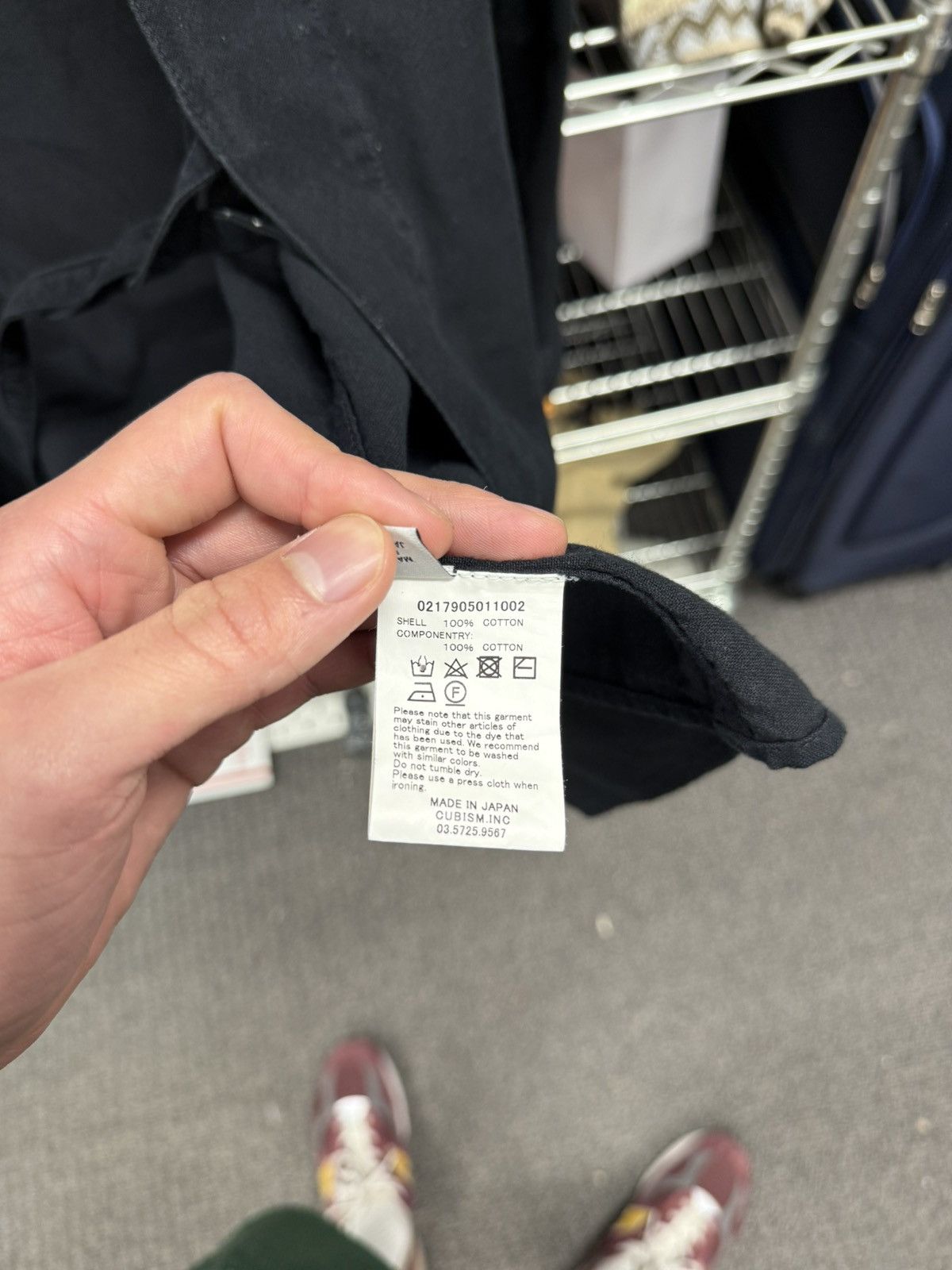 Visvim SZ 5(fits L) Visvim ICT Ihamo Dark Indigo Size US M / EU 48-50 / 2 - 8 Thumbnail
