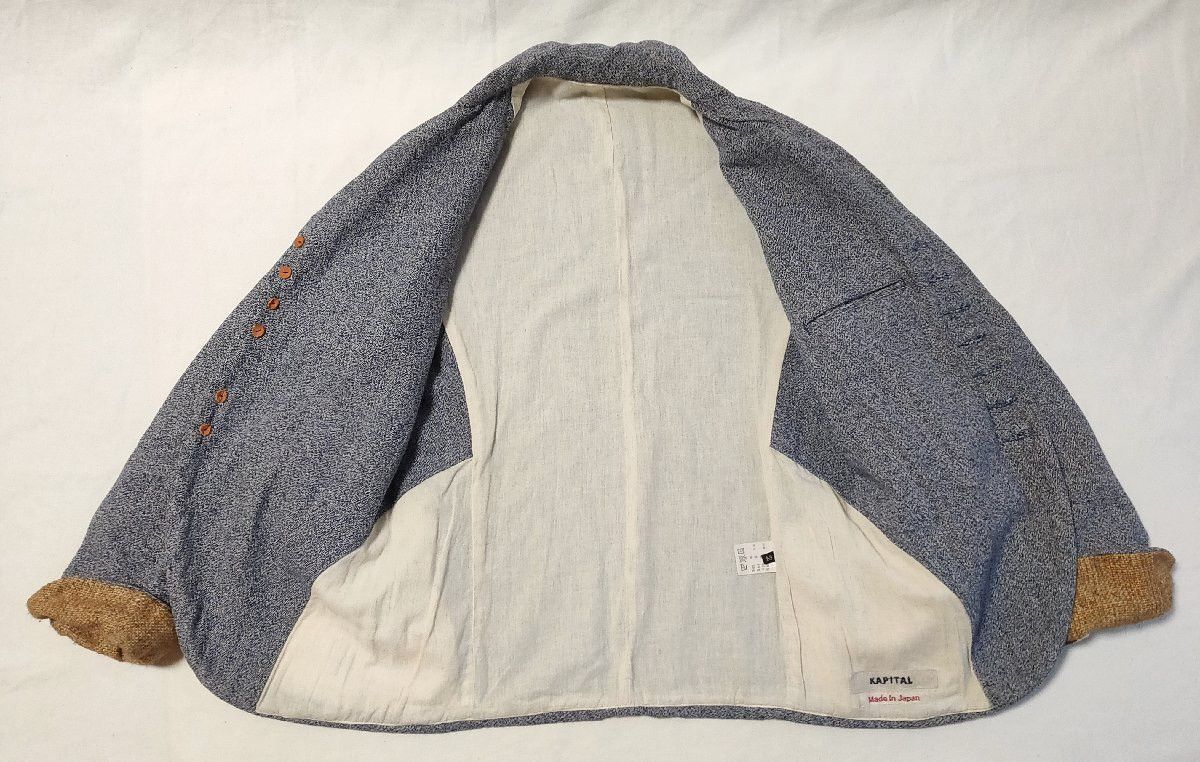 Kapital Kapital Heavy Tweed Cotton/Linen Jacket Size US M / EU 48-50 / 2 - 5 Thumbnail