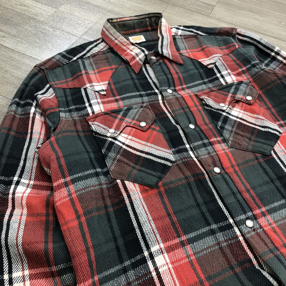 Sugar Cane Vintage Sugar Cane Toyo Enterprise Plaid Western Shirt Size US M / EU 48-50 / 2 - 4 Thumbnail