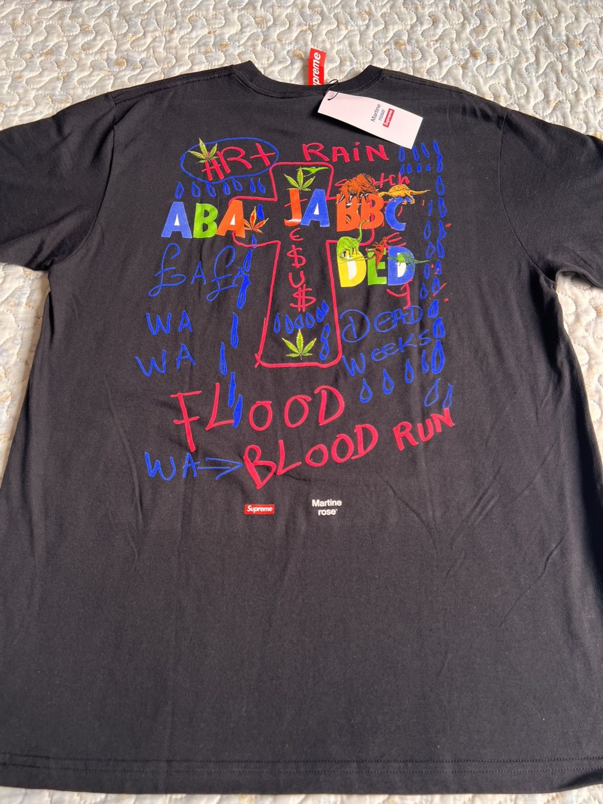 Martine Rose × Supreme L Supreme x Martine Rose Lee Scratch Perry tee Tshirt black Size US L / EU 52-54 / 3 - 16 Thumbnail