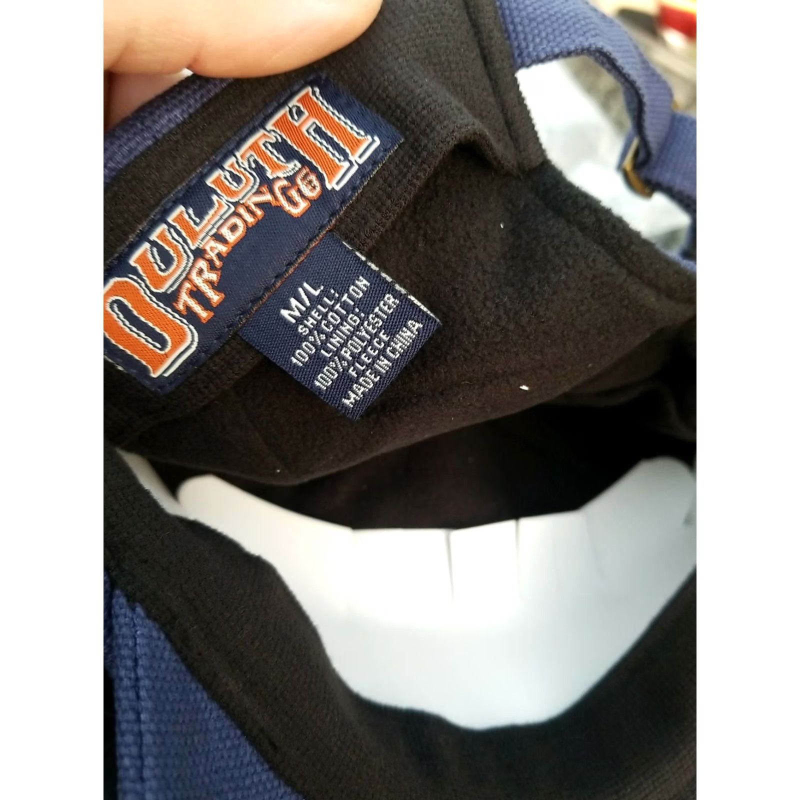 Duluth Trading Company DULUTH Trading Fleece Lined Canvas Cap Hat M/L Navy Blue Men Baseball Cap Hat M/L - Duluth Trading Logo - Fleece Lined Canvas Hat Mens Size US M / EU 48-50 / 2 - 3 Thumbnail