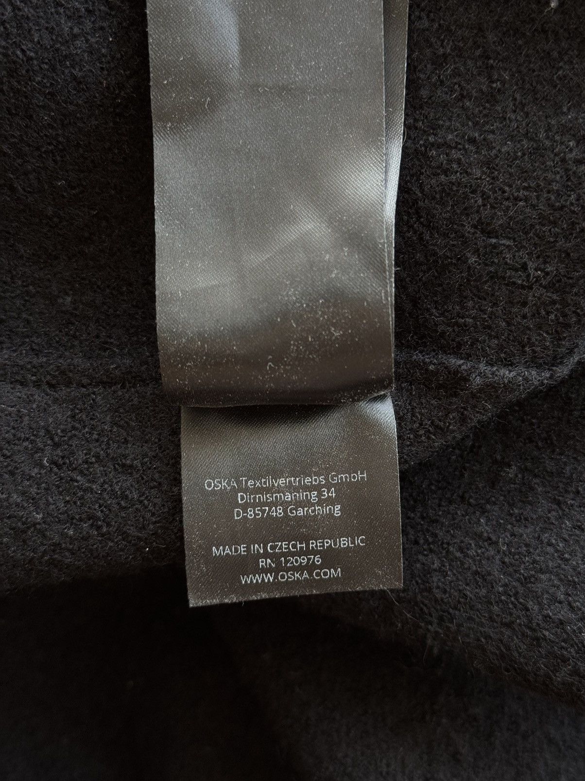 Designer × OSKA Oska avant garde 100% wool hooded zip coat jacket Size M / US 6-8 / IT 42-44 - 10 Thumbnail