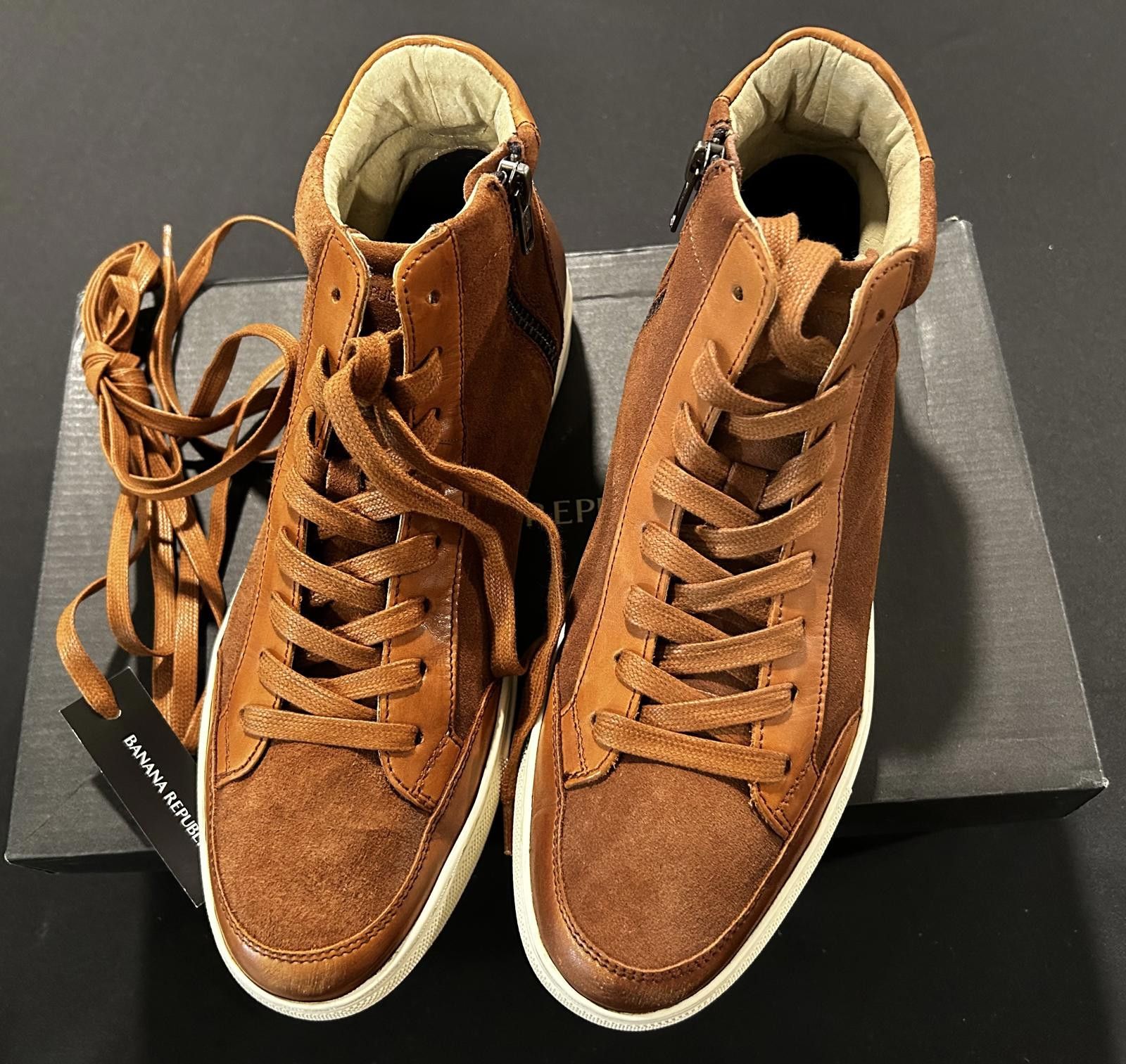 Men\'s Banana Republic Dext Suede High-Top Sneaker Size: 8.5 Men main image 2