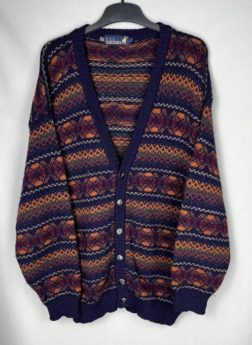 Vintage Vintage Tulchan Knit Cardigan | Grailed