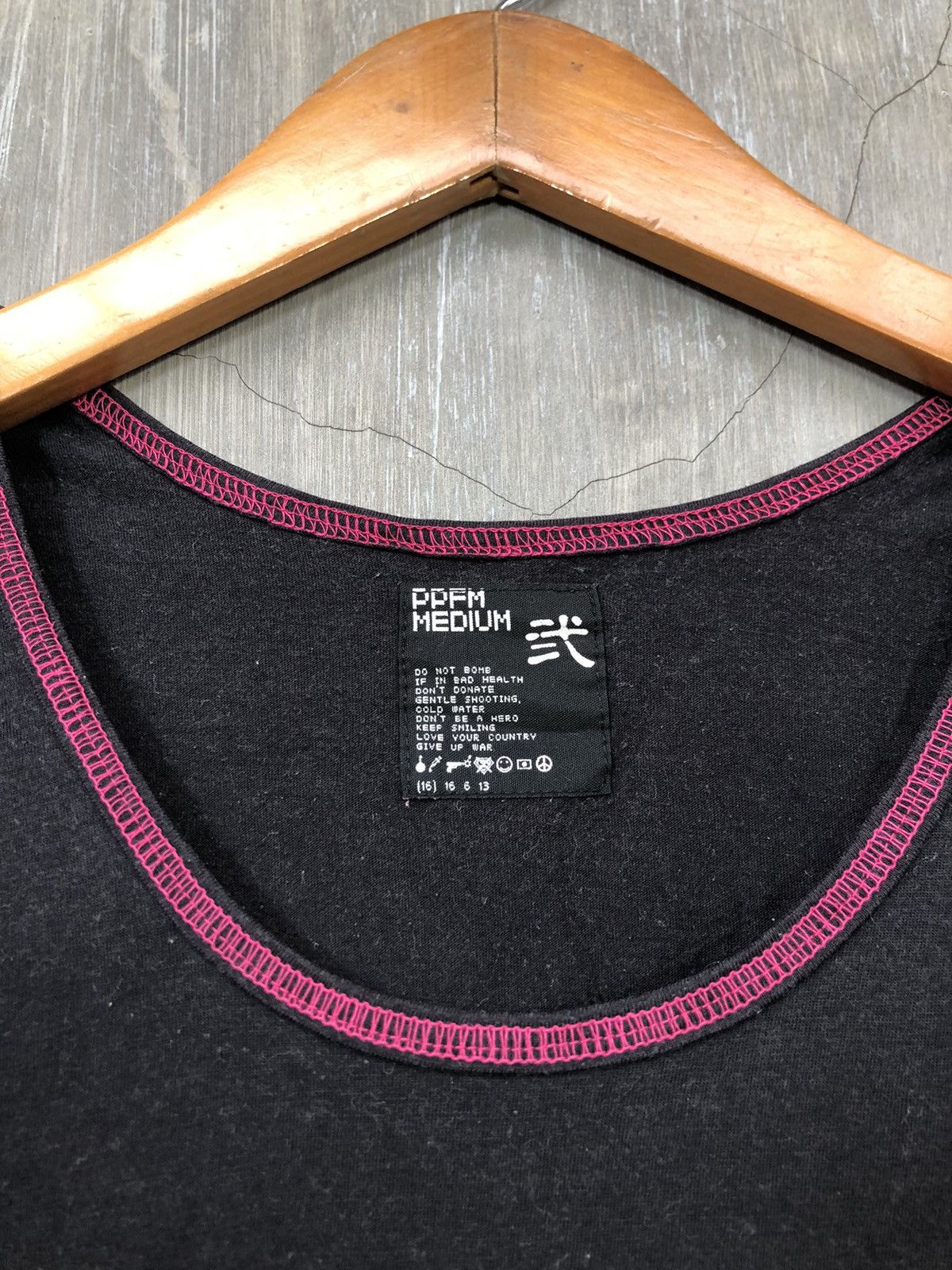 Japanese Brand PPFM Black Pink Tanktop Size M / US 6-8 / IT 42-44 - 4 Thumbnail