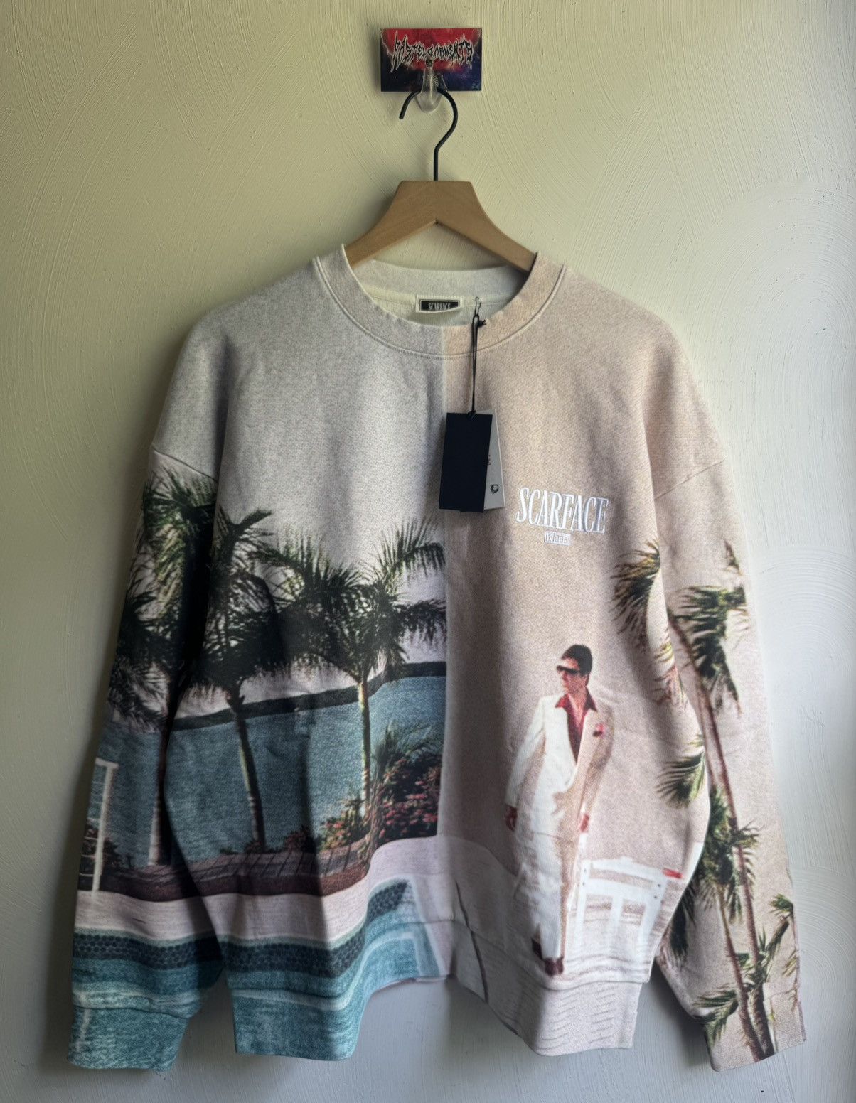 Kith Kith Scarface Tony Miami Vintage Nelson Crewneck | Grailed