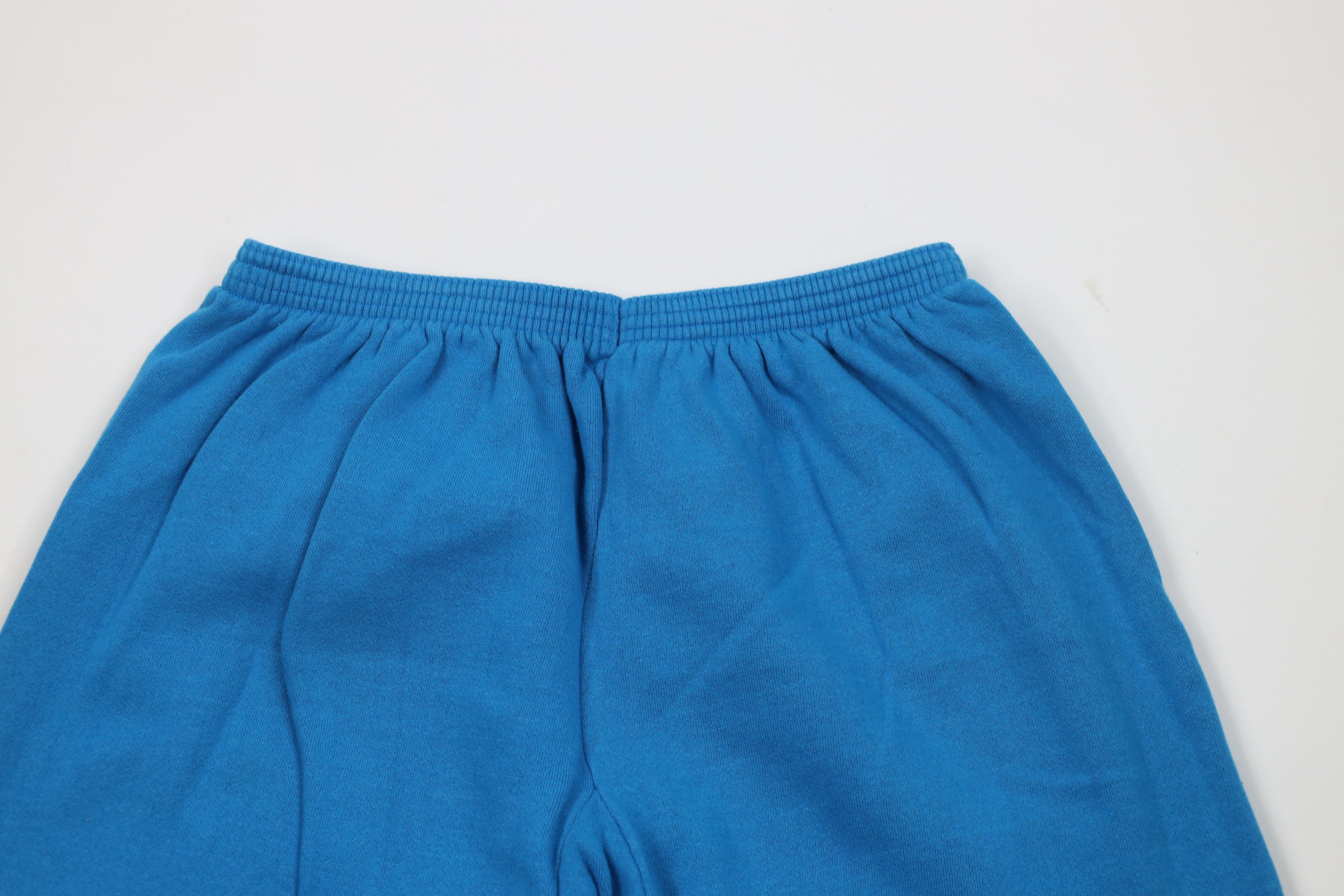 Vintage Vintage 70s 80s Streetwear Sweatpants Joggers Blue USA Size 29" - 9 Thumbnail