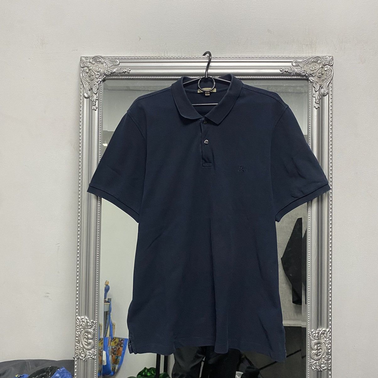 Burberry Vintage Burberry Polo Shirt Size US XXL / EU 58 / 5 - 1 Thumbnail