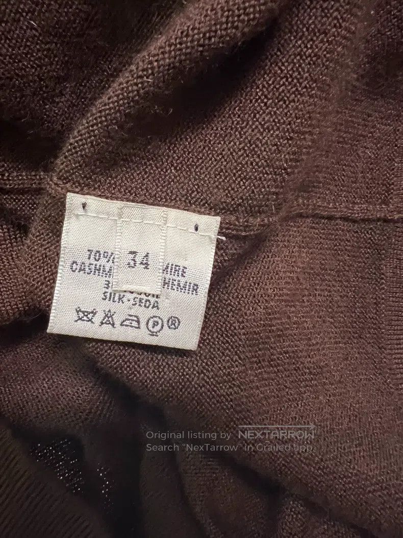 Hermes Hermes Cashmere and Silk Knitwear Size XXS / US 00 / IT 34 - 8 Thumbnail