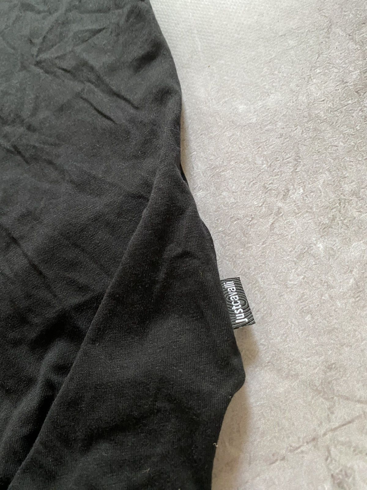 Just Cavalli × Roberto Cavalli Just Cavalli Big Centre Logo Luxury Short Sleeve Tee Shirt Size US L / EU 52-54 / 3 - 8 Thumbnail