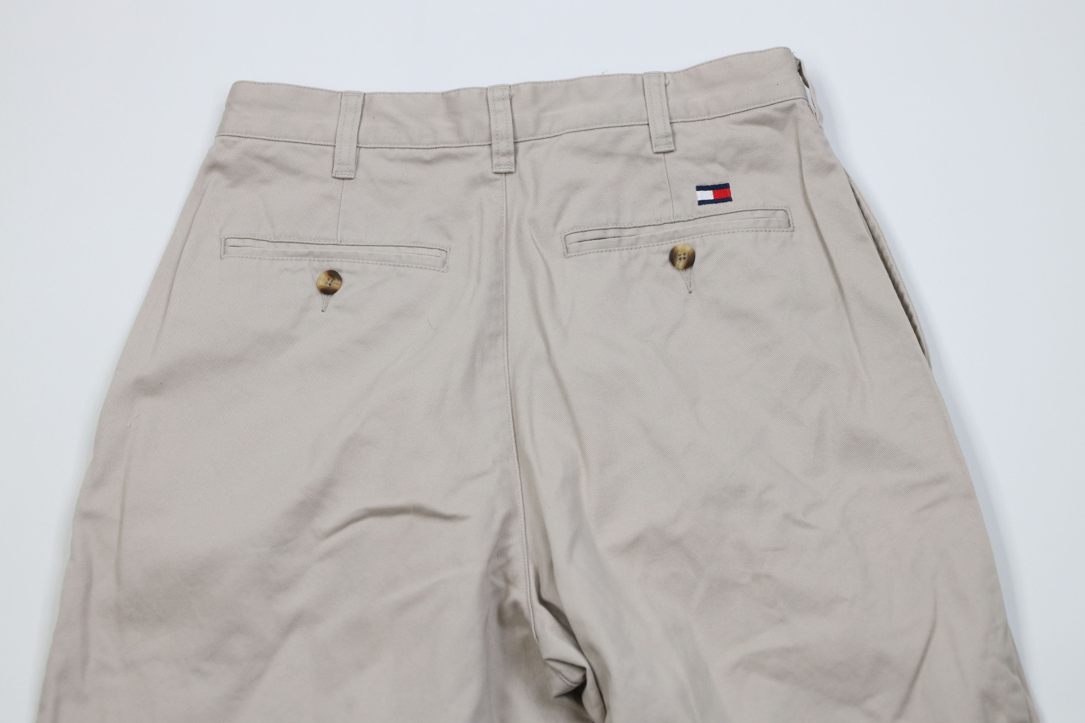 Tommy Hilfiger Vintage Y2K 2000 Tommy Hilfiger Wide Leg Chino Pants Stone Size US 30 / EU 46 - 10 Thumbnail